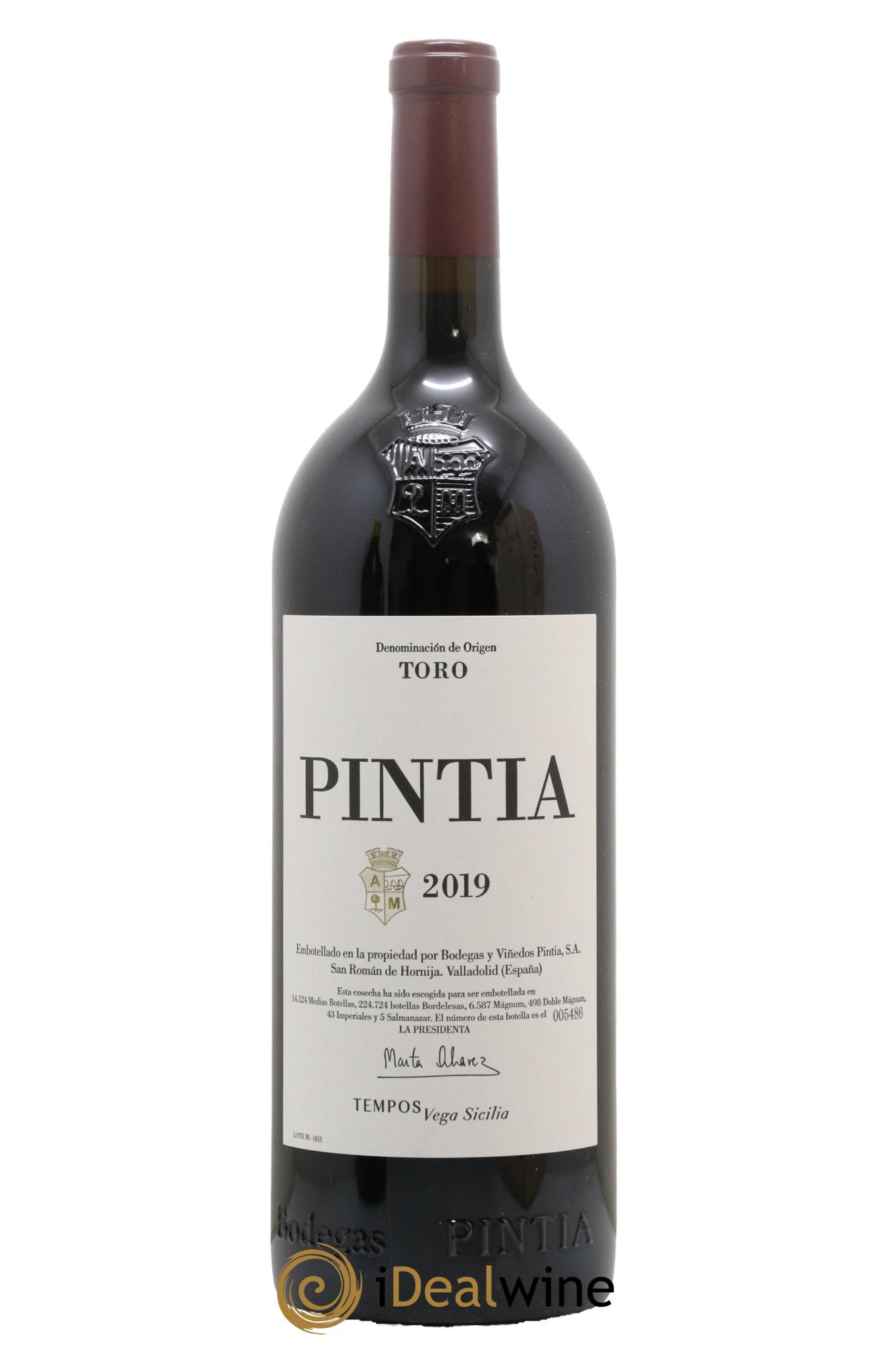 Toro DO Vega Sicilia Pintia Famille Alvarez 2019 - Lot of 1 magnum - 1