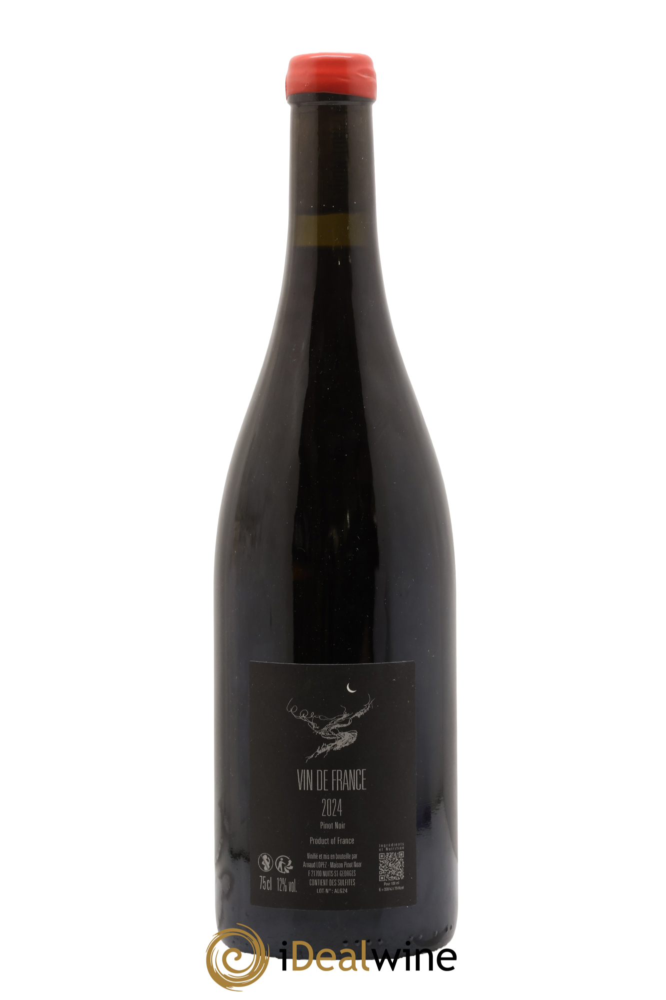 Vin de France Algogne Arnaud Lopez 2024 - Lot de 1 bouteille - 1