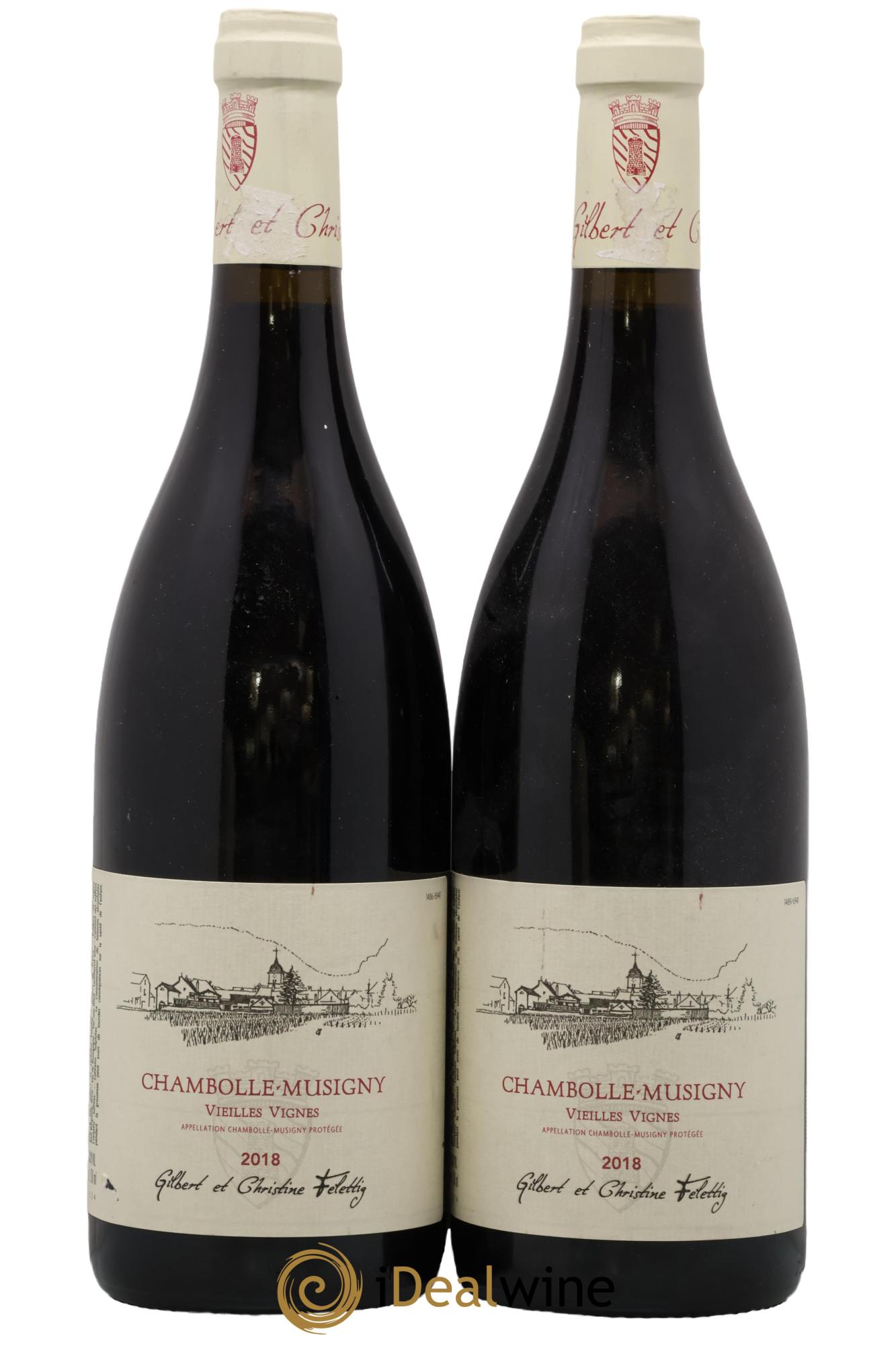 Chambolle-Musigny Vieilles Vignes Felettig (Domaine) 2018 - Lot de 2 bouteilles - 0