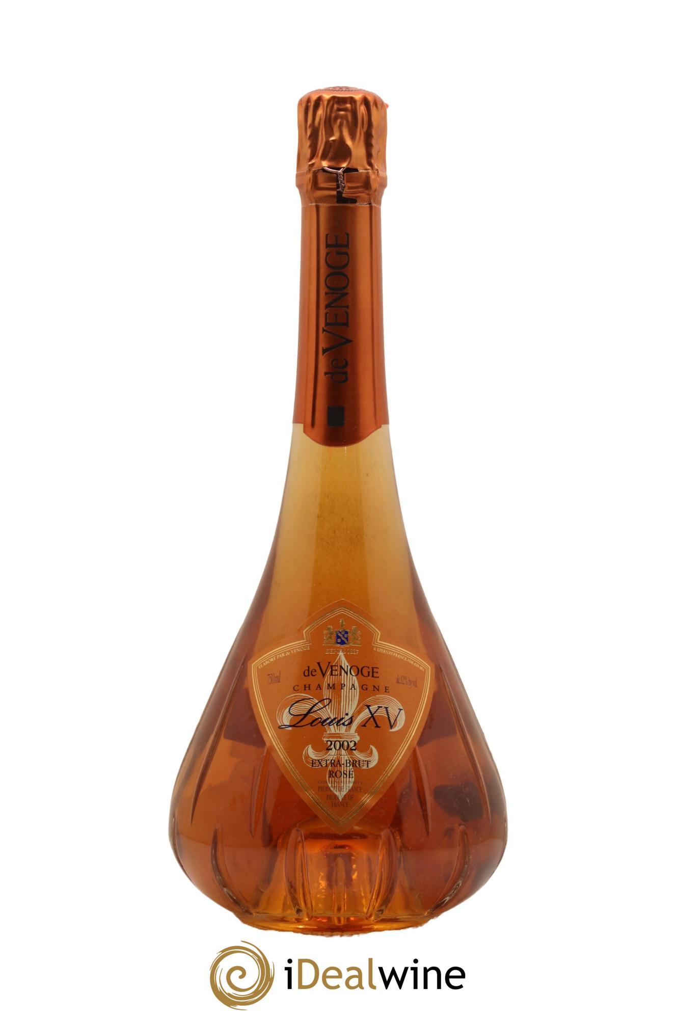 Champagne - Louis XV De Venoge 2002 - Lot de 1 bouteille - 1