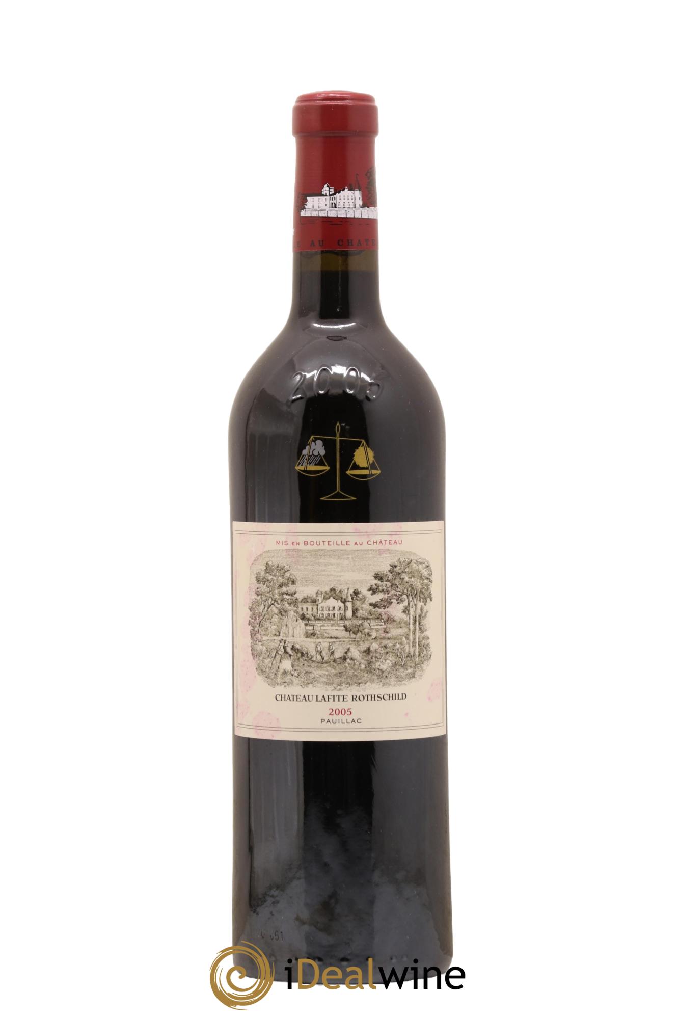 Château Lafite Rothschild 1er Grand Cru Classé 2005 - Lot de 1 bouteille - 0