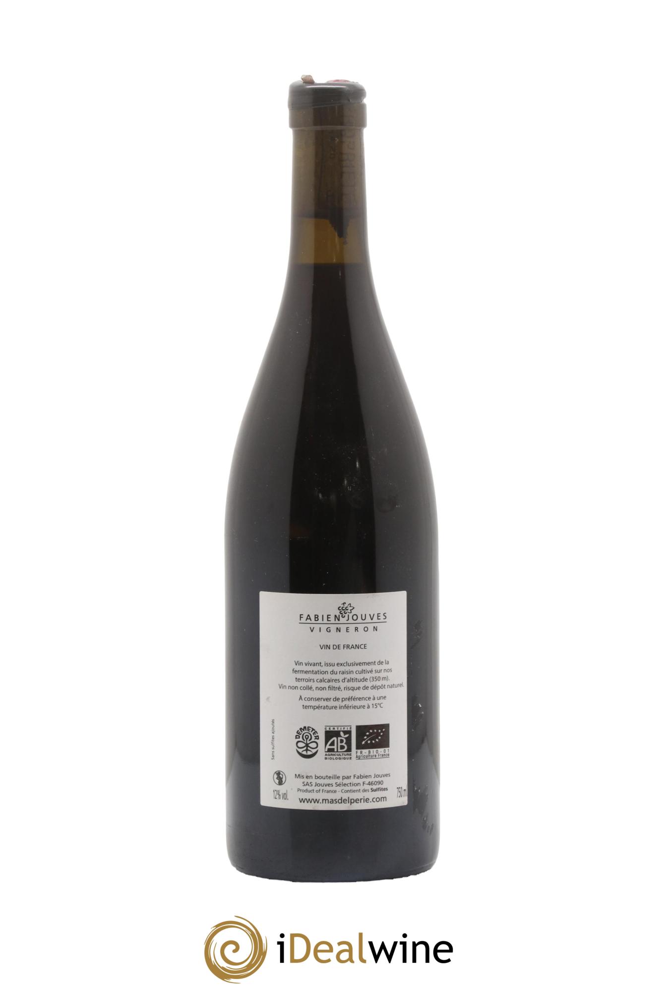 Cahors Mas Del Périé Autochtone Fabien Jouves 2019 - Lot de 1 bouteille - 1