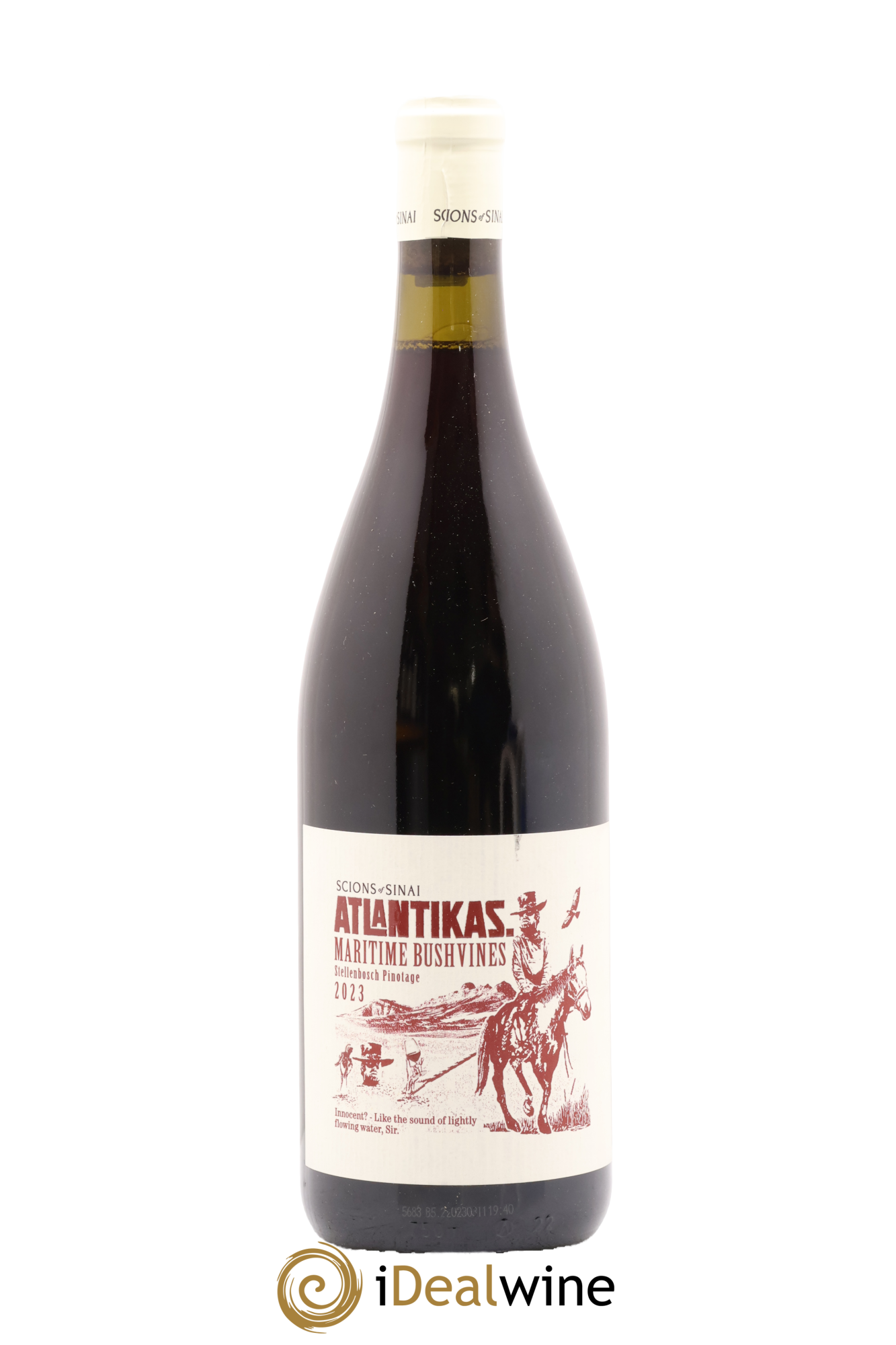 Afrique du Sud Scions of Sinai Pinotage Atlantikas 2023 - Lot de 1 bouteille - 0