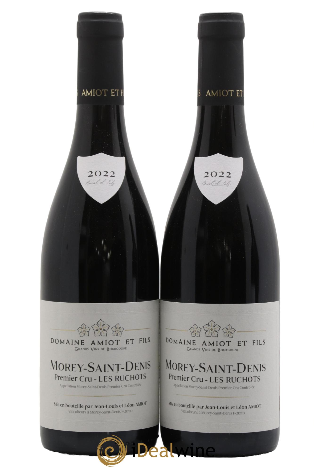 Morey Saint-Denis 1er Cru Les Ruchots Pierre Amiot et Fils (Domaine) Les Ruchots Amiot et Fils 2022 - Posten von 2 Flaschen - 0
