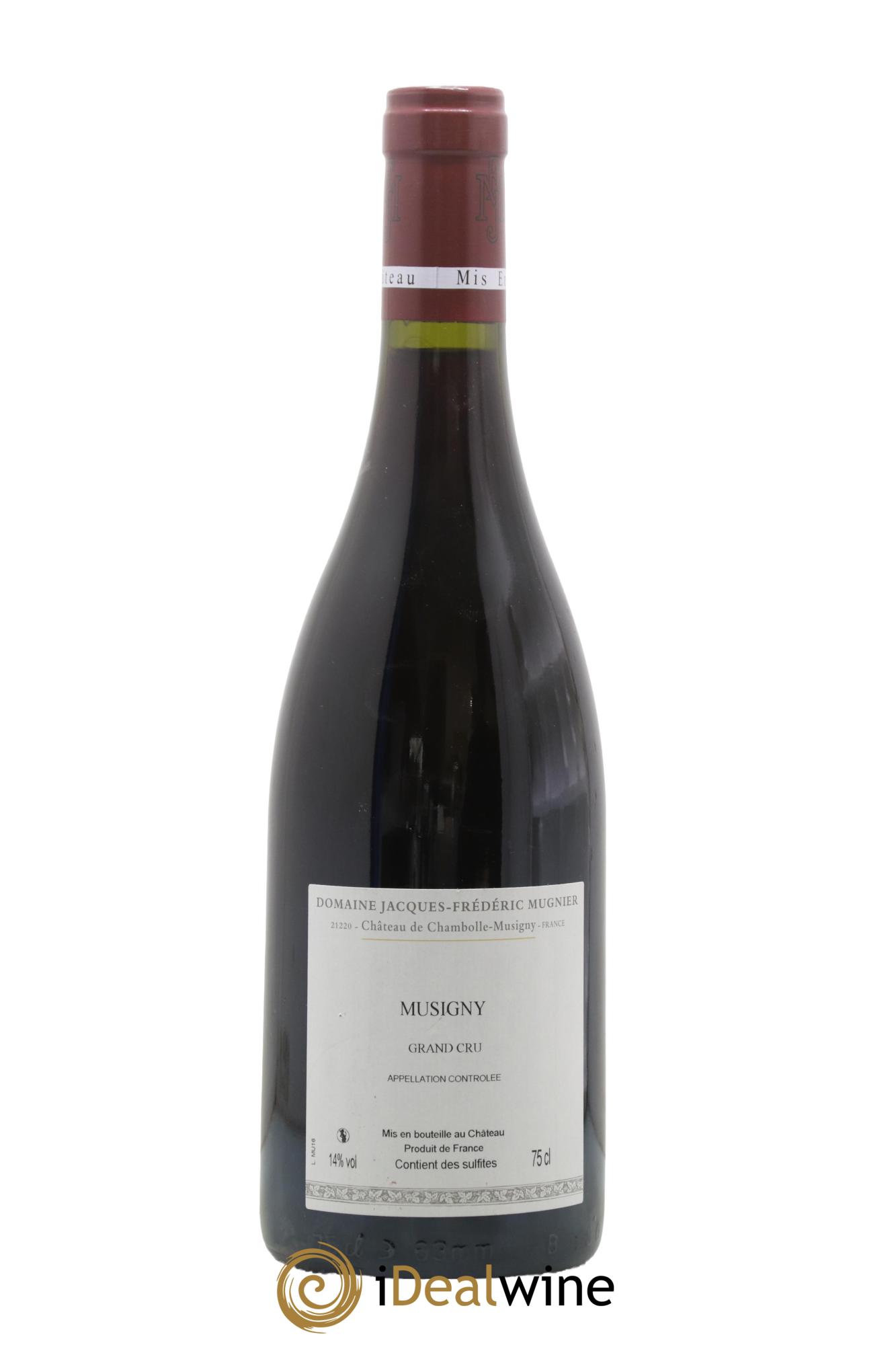 Musigny Grand Cru Jacques-Frédéric Mugnier 2016 - Lot de 1 bouteille - 1