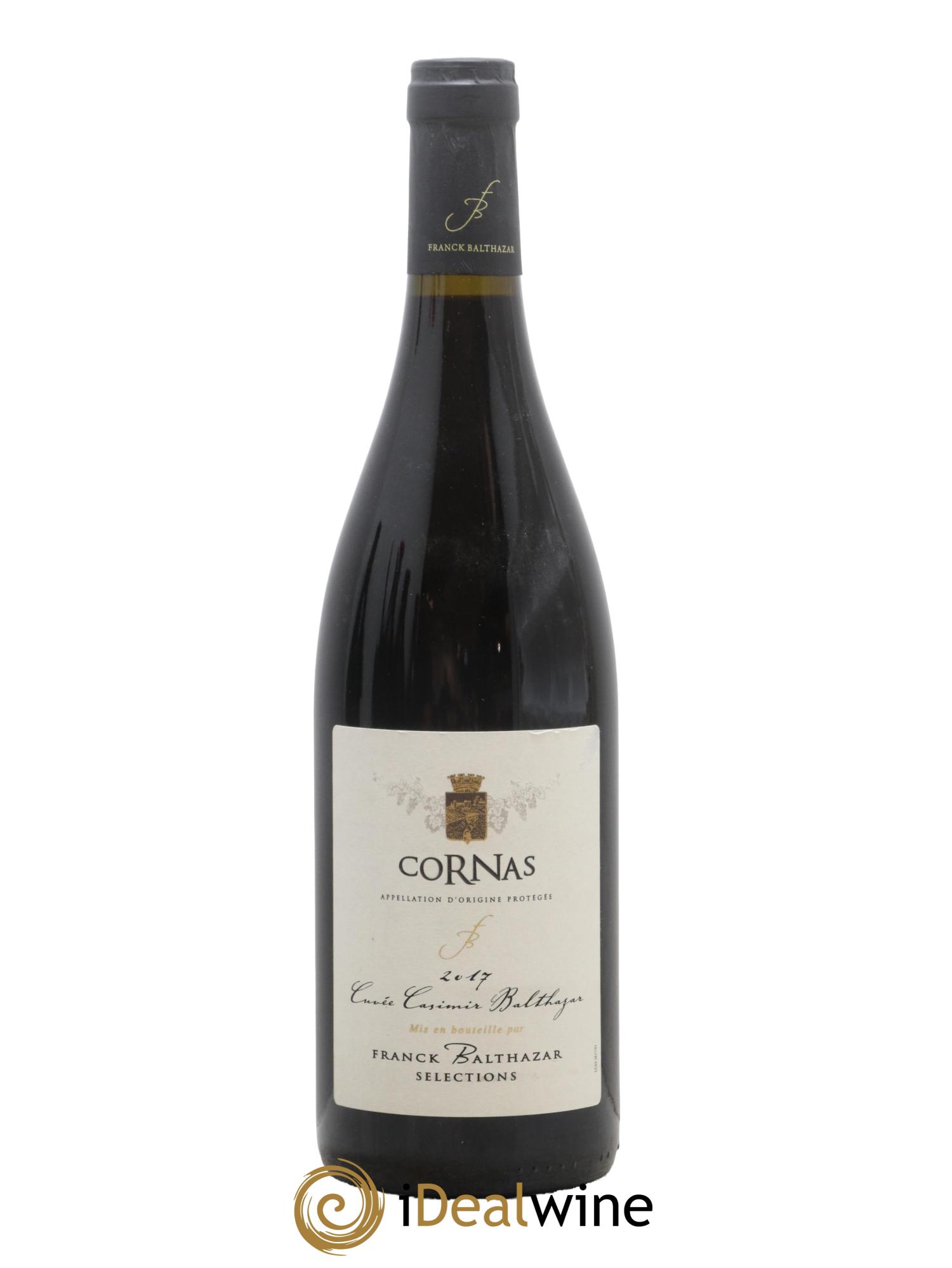 Cornas Cuvée Casimir Balthazar Franck Balthazar (Domaine) 2017 - Lotto di 1 bottiglia - 0