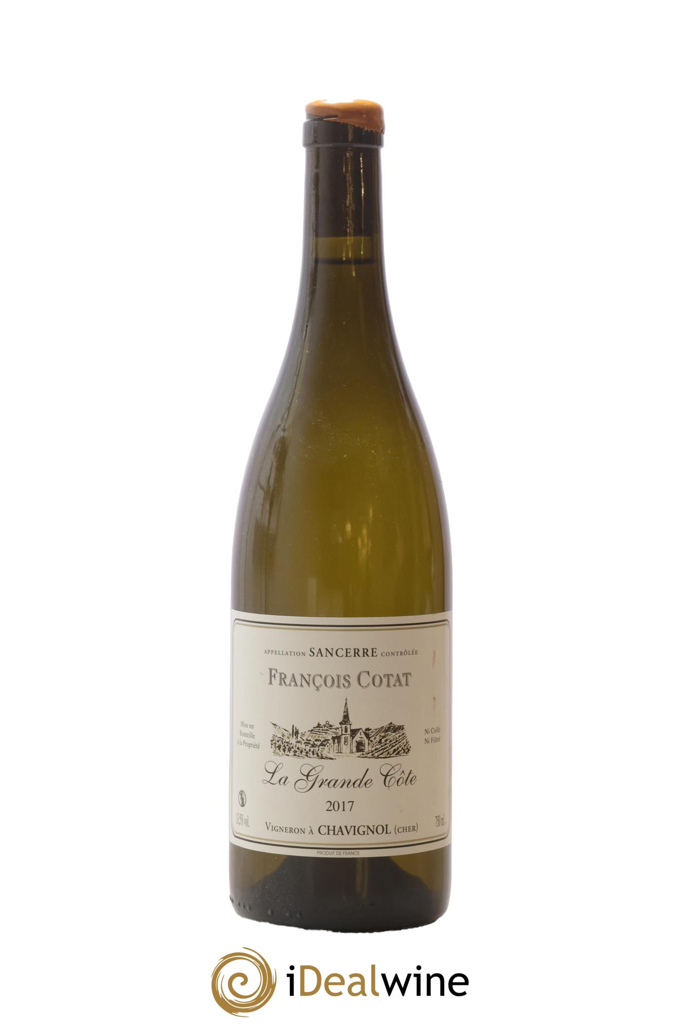 Sancerre La Grande Côte François Cotat 2017 - Posten von 1 Flasche - 0