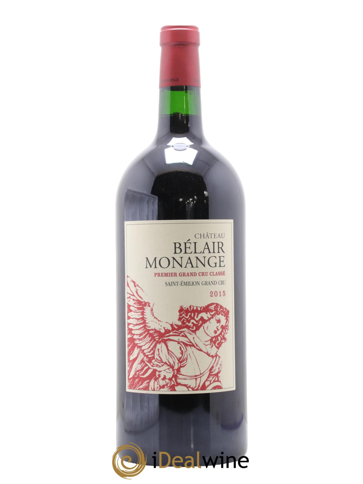 Château Belair (Belair-Monange) 1er Grand Cru Classé B 2015 - Lot de 1 double magnum - 1