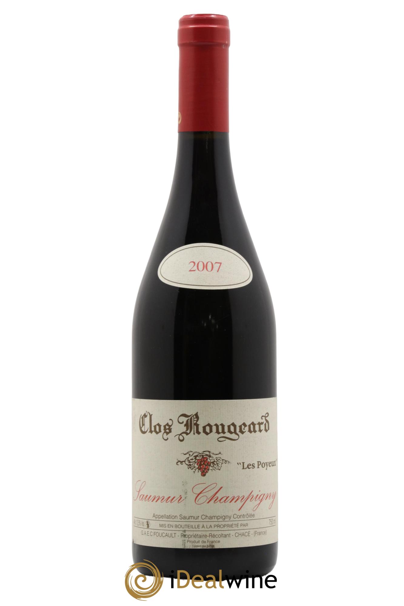 Saumur-Champigny Les Poyeux Clos Rougeard 2007 - Lot de 1 bouteille - 0