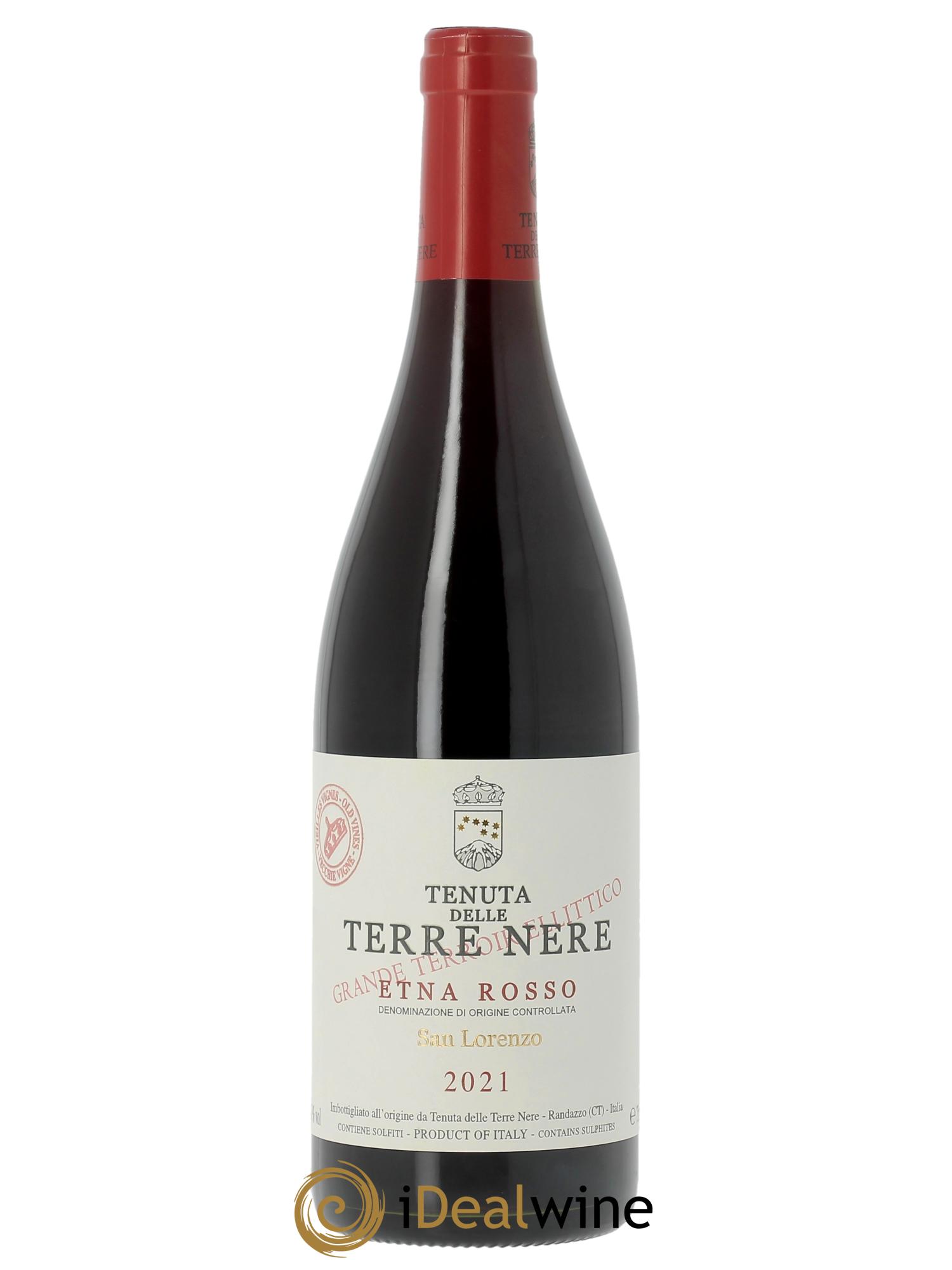 Etna Rosso DOC Tenuta delle Terre Nere San Lorenzo 2021 - Lot de 1 bouteille - 0