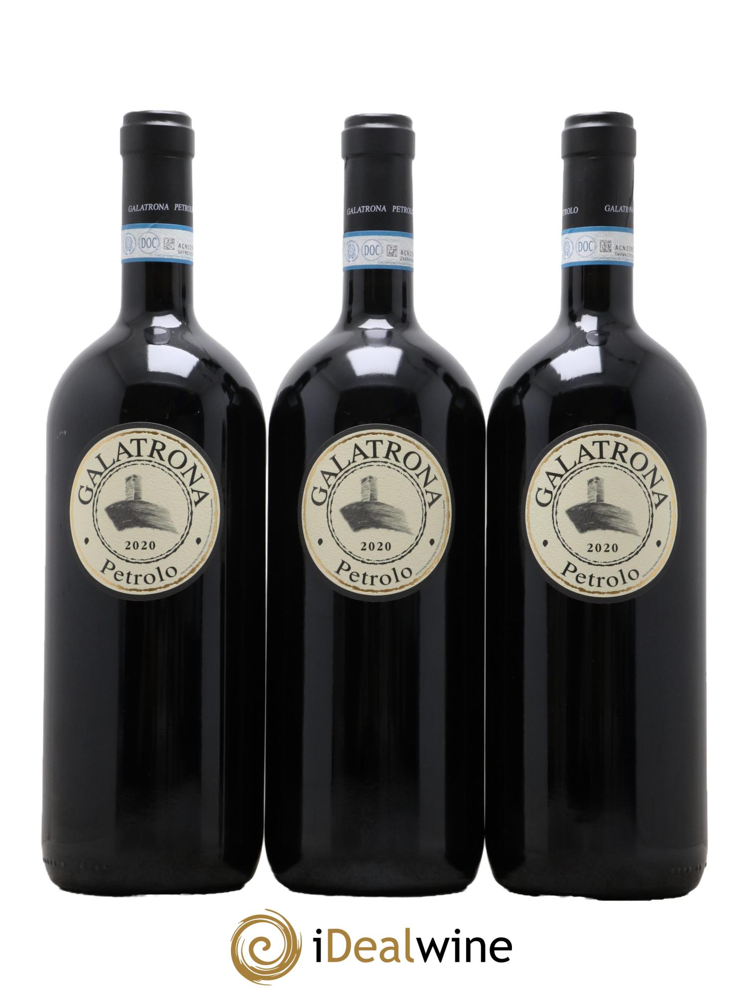 Toscana IGT Petrolo Galatrona 2020 - Lot de 3 magnums - 0