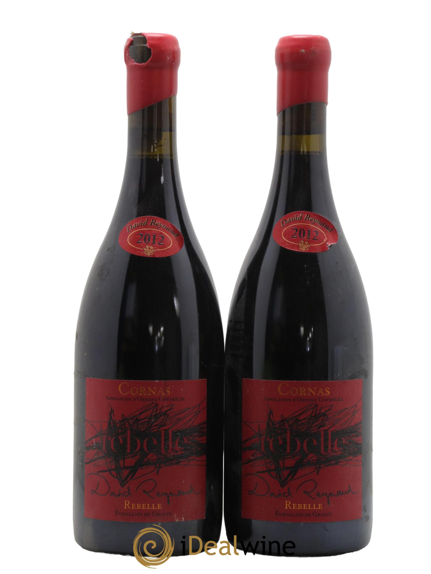 Cornas Rebelle David Reynaud 2012 - Lot de 2 bouteilles - 0