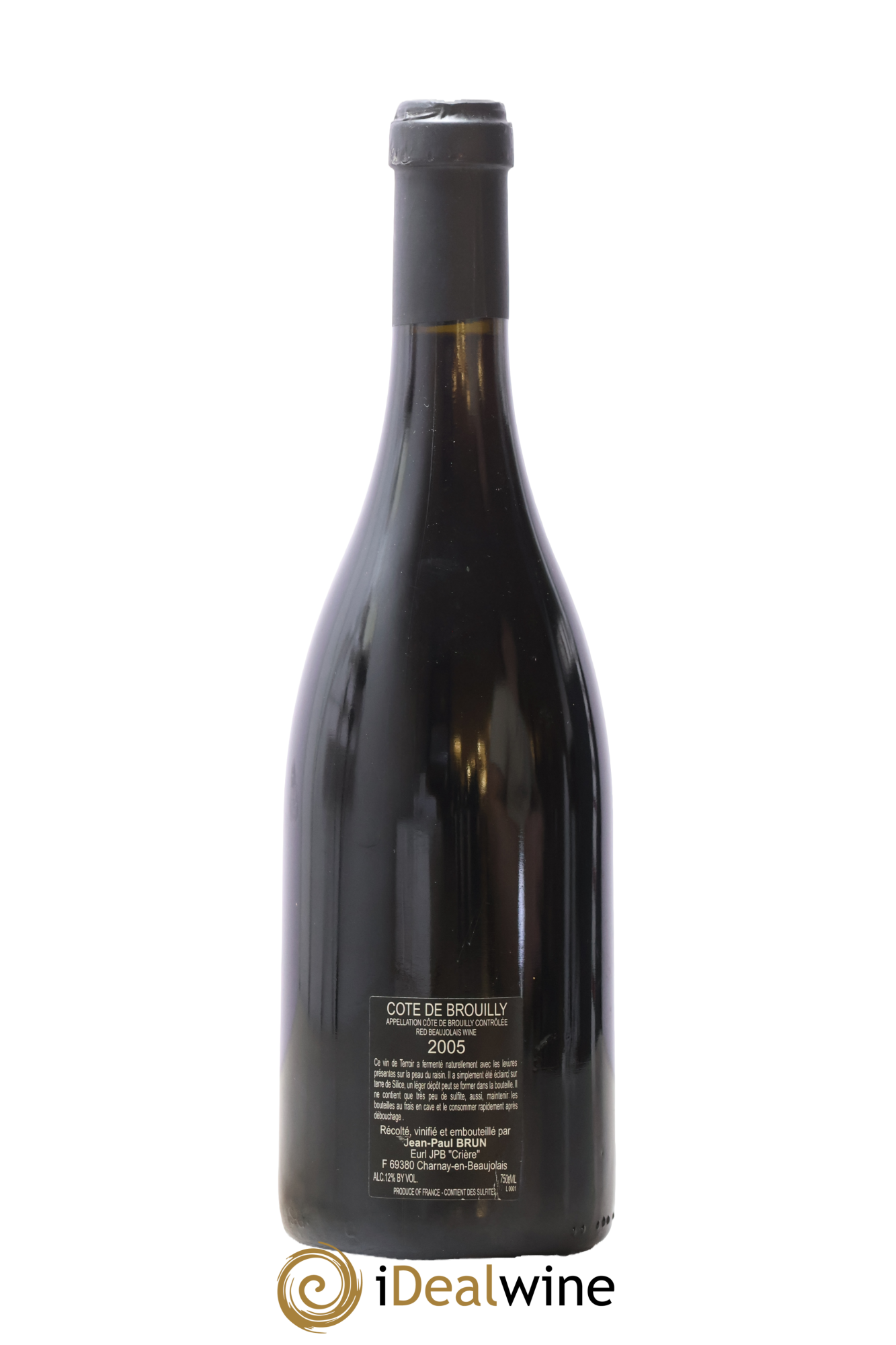 Côte de Brouilly Terres dorées Jean-Paul Brun 2005 - Posten von 1 Flasche - 1