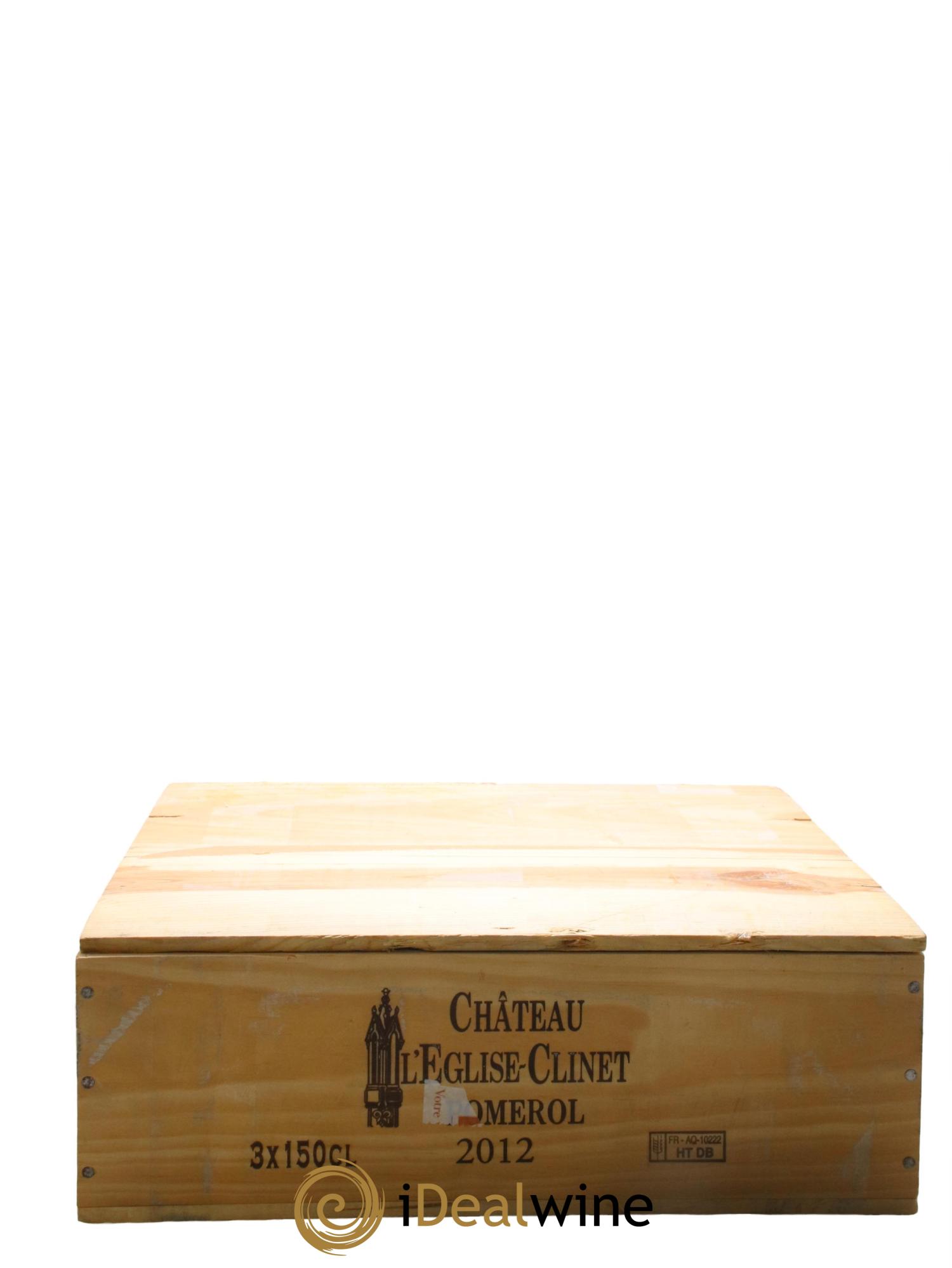 Château l' Église Clinet 2012 - Lot de 3 magnums - 2