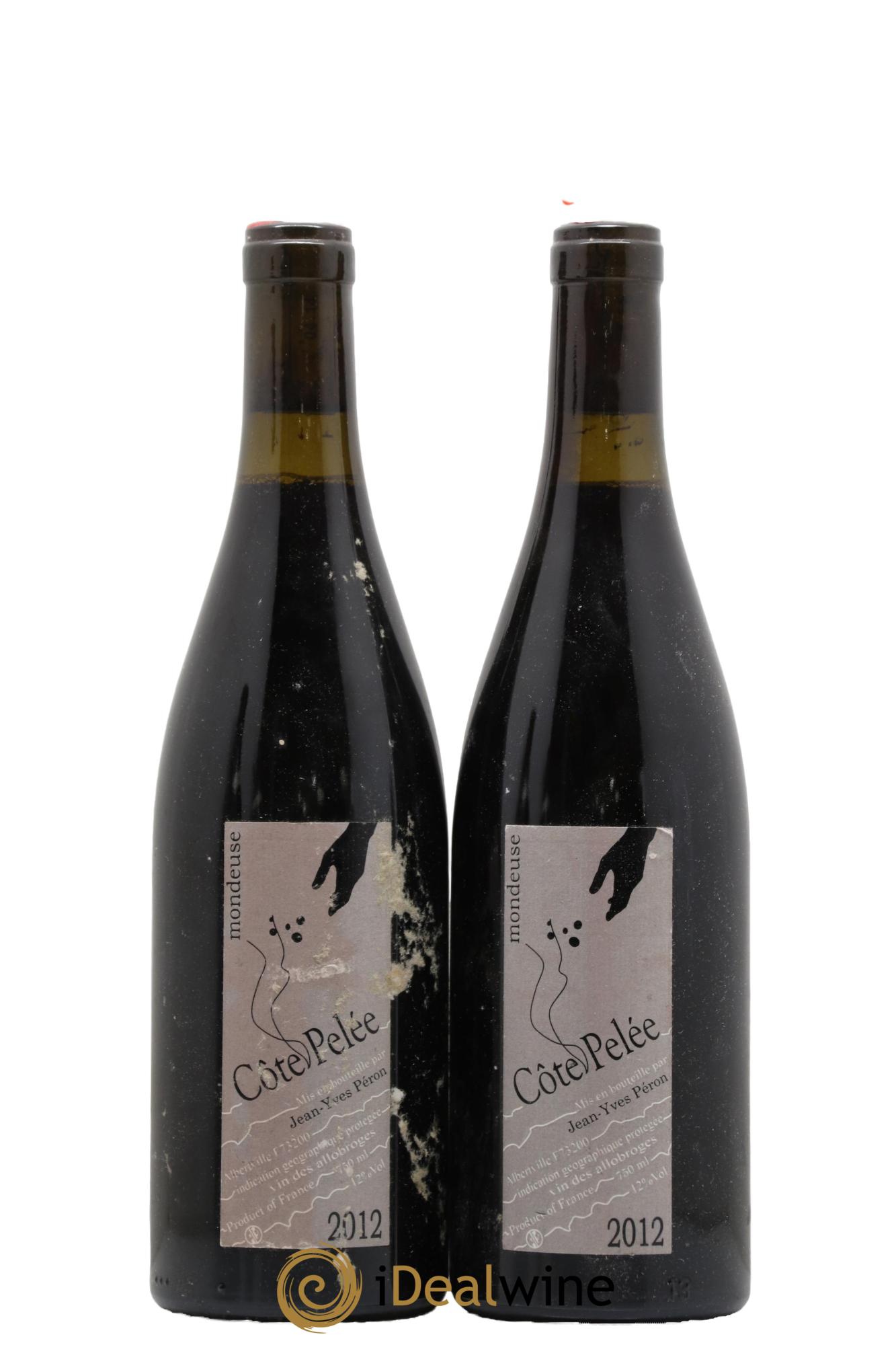 Vin des Allobroges Mondeuse Côte Pelée Jean-Yves Péron 2012 - Lot de 2 bouteilles - 0