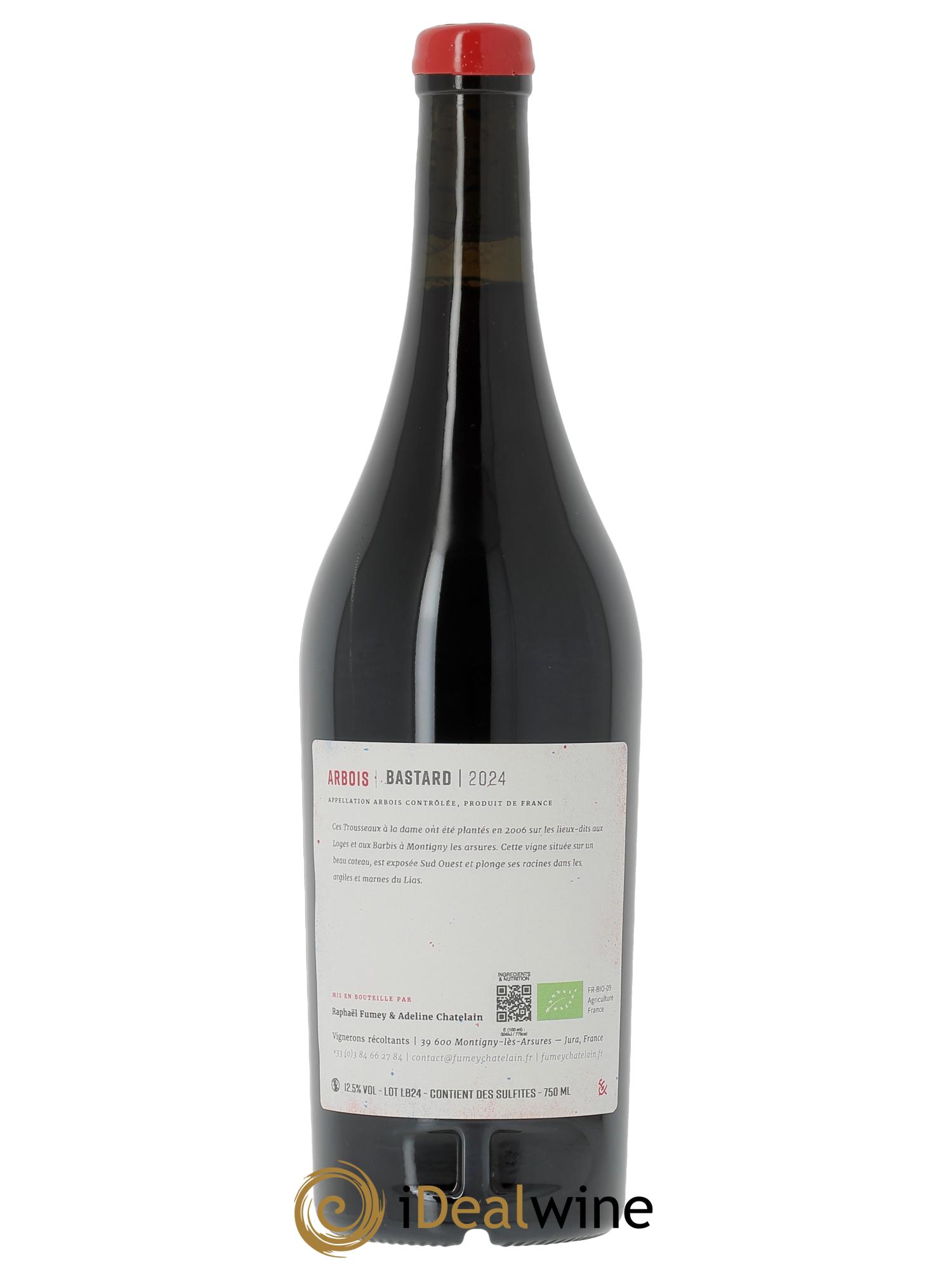 Arbois Trousseau Le Bastard Fumey-Chatelain 2024 - Lot de 1 bouteille - 1