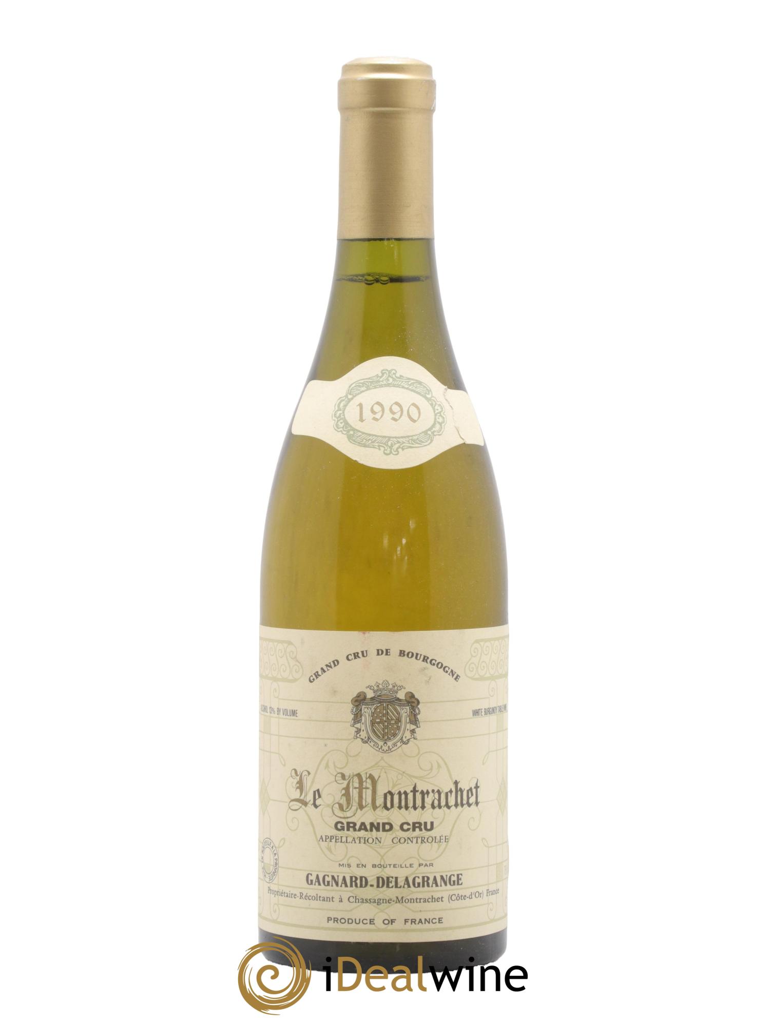 Montrachet Grand Cru Gagnard-Delagrange (Domaine) 1990 - Lot de 1 bouteille - 0