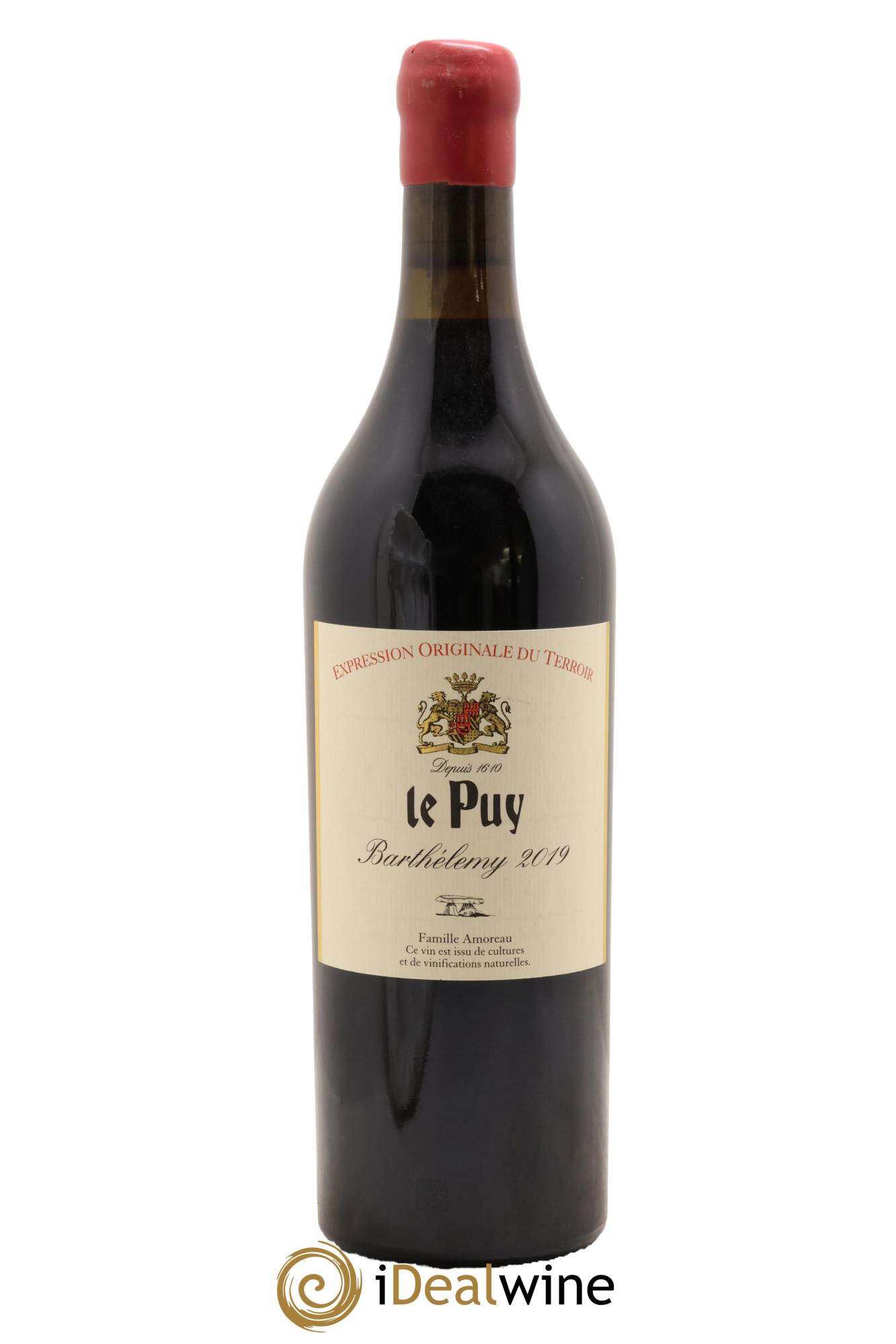 Le Puy - Cuvée Barthélemy 2019 - Lot de 1 bouteille - 0