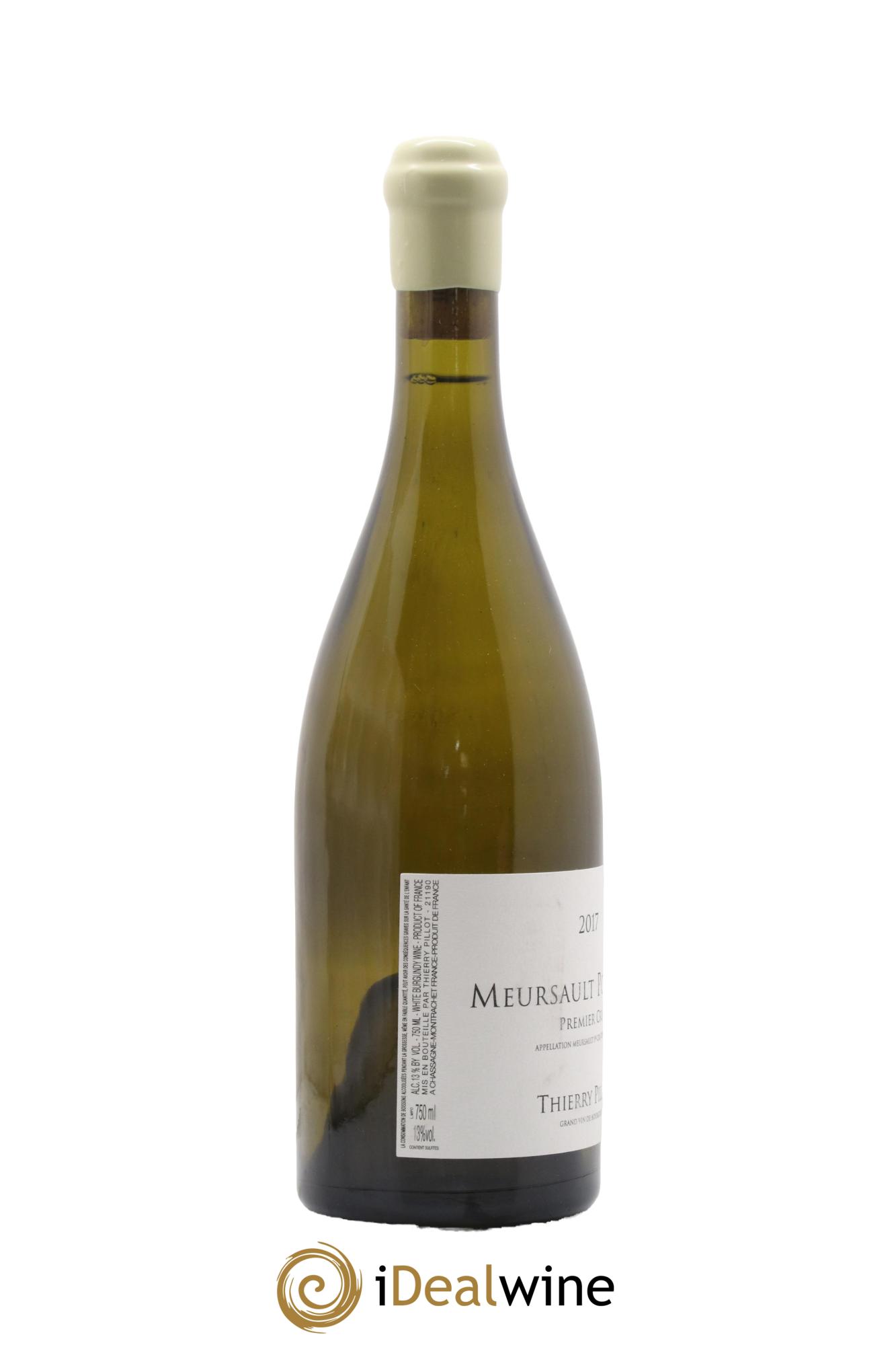 Meursault 1er Cru Porusot Domaine Thierry Pillot 2017 - Posten von 1 Flasche - 1