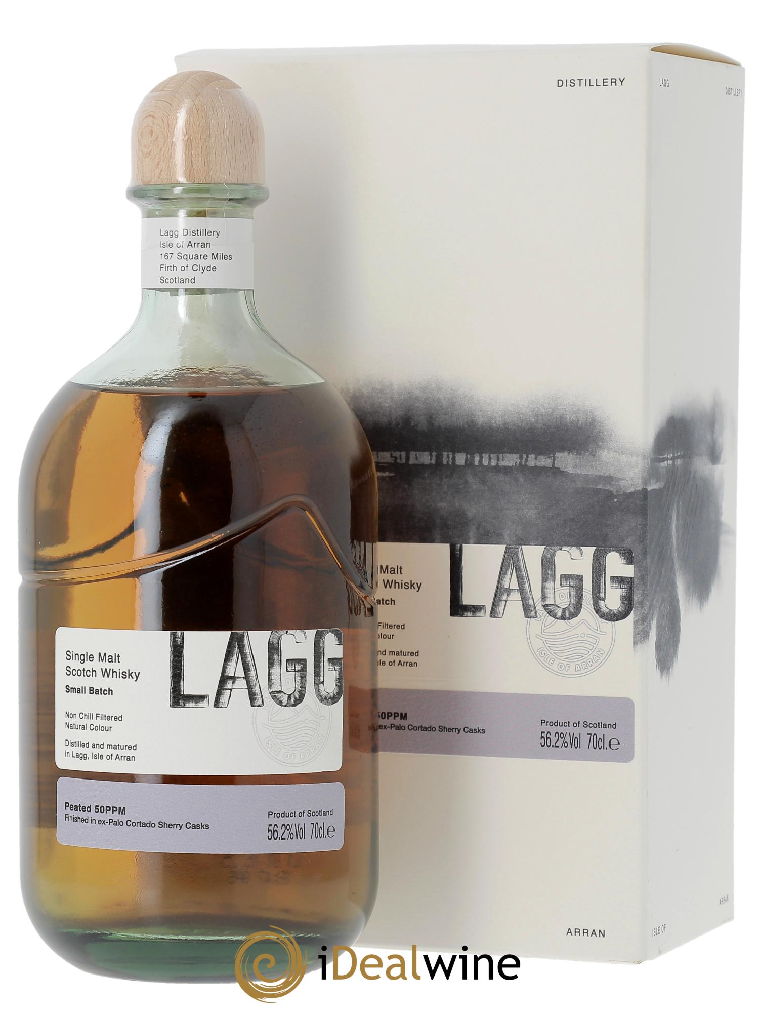 Whisky Lagg Palo Cortado Finish Small Batch  - Lotto di 1 bottiglia - 0