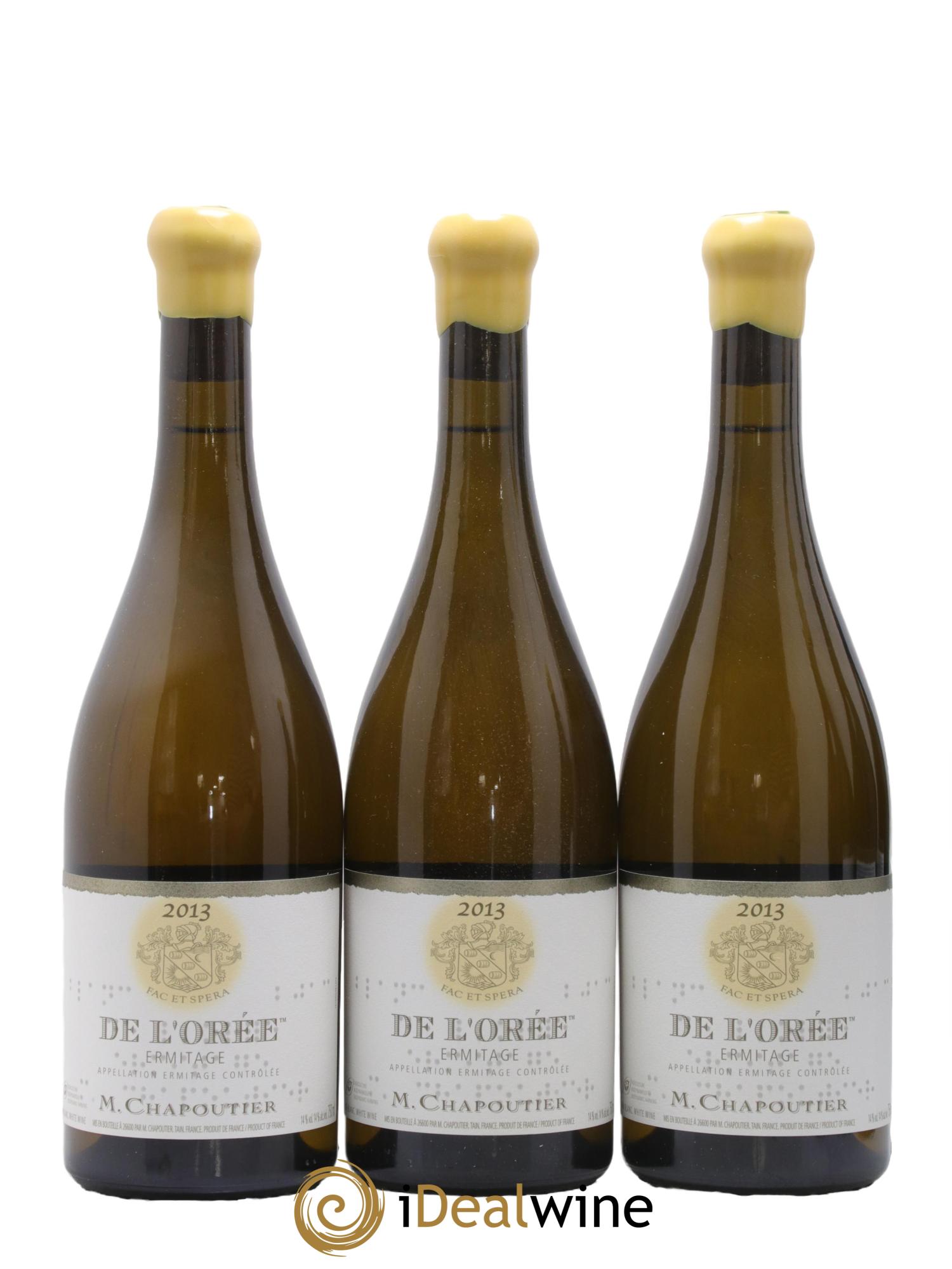 Hermitage Ermitage de l'Orée Chapoutier 2013 - Lotto di 6 bottiglie - 3