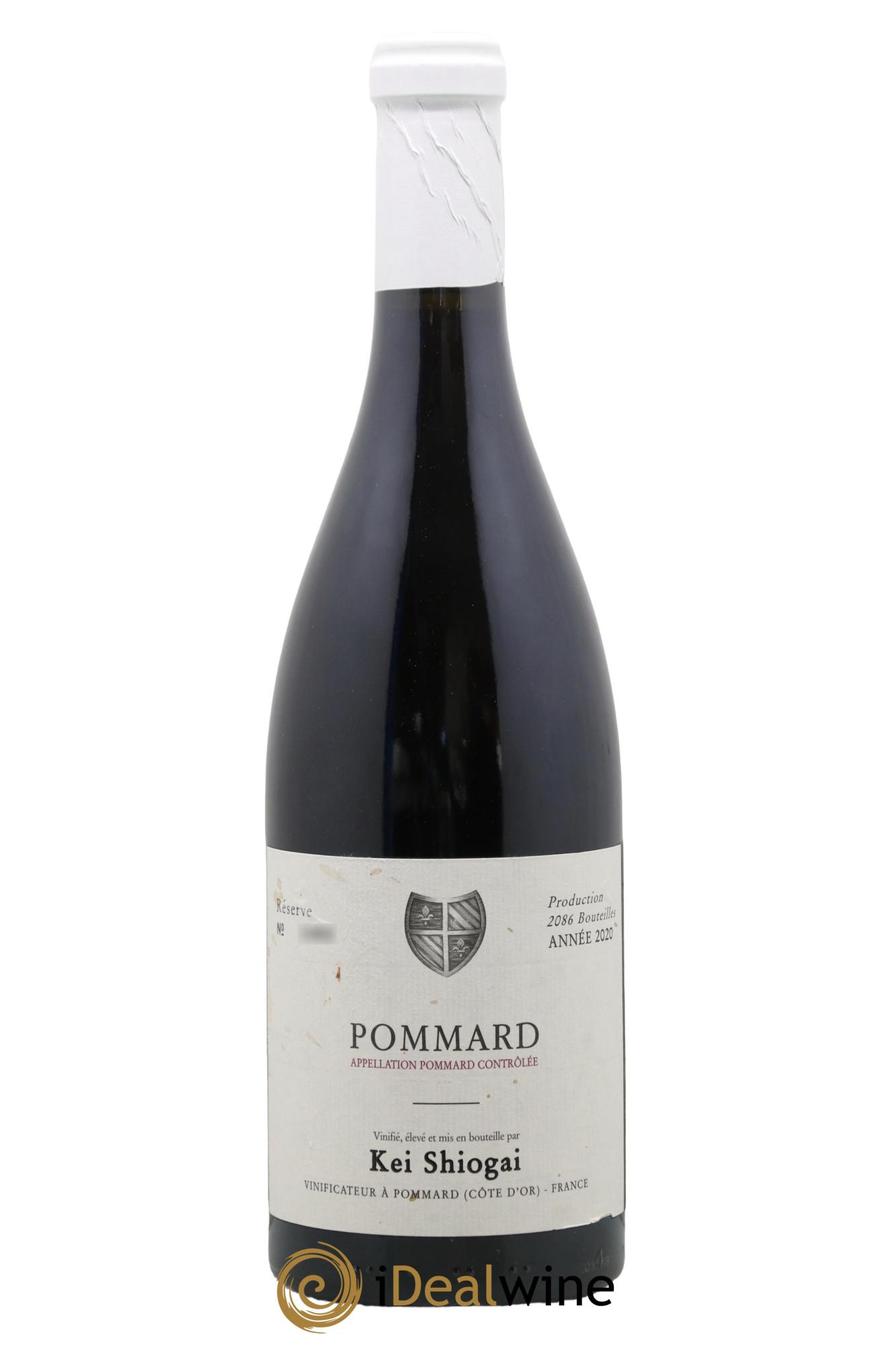 Pommard Kei Shiogai Kei Shiogai 2020 - Lot de 1 bouteille - 0