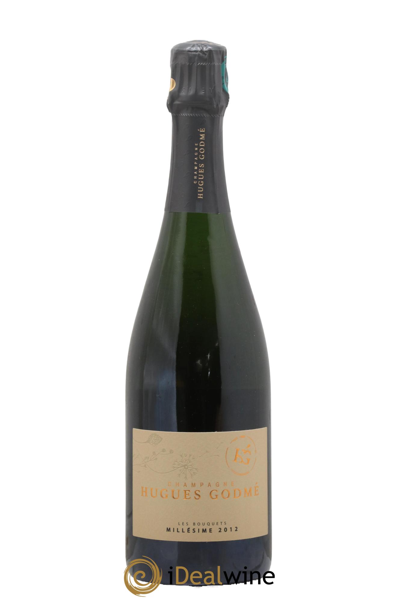 Champagne Grand Cru Brut Natuer Les Bouquets Hugues Godmé 2012 - Lot de 1 bouteille - 0