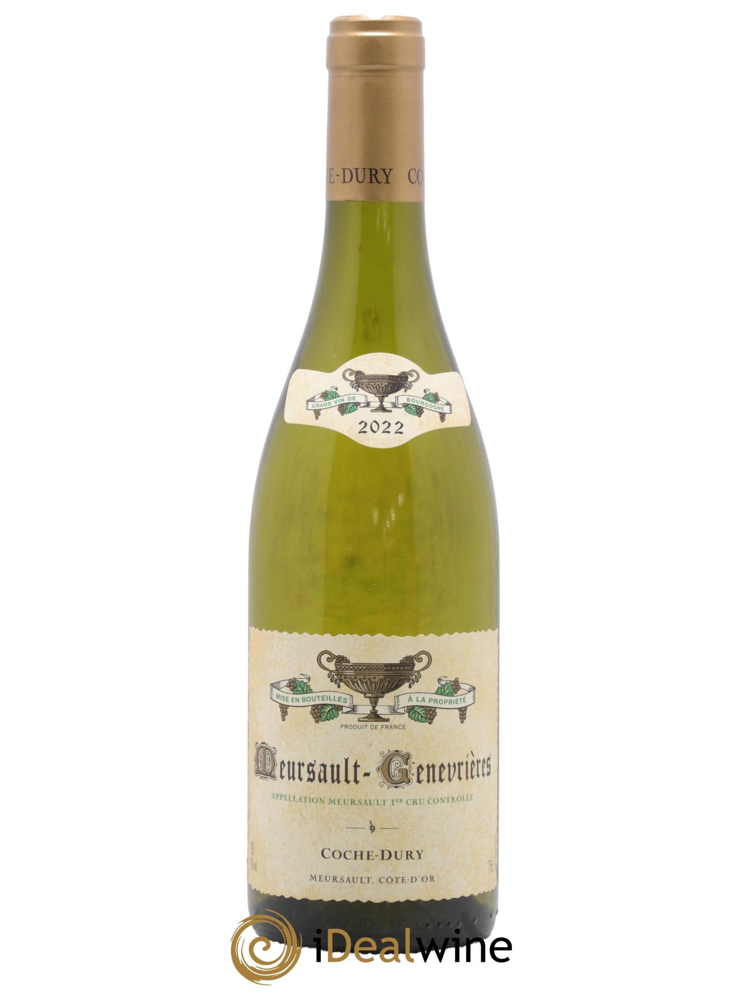 Meursault 1er Cru Genevrières Coche Dury (Domaine) 2022 - Lot de 1 bouteille - 0