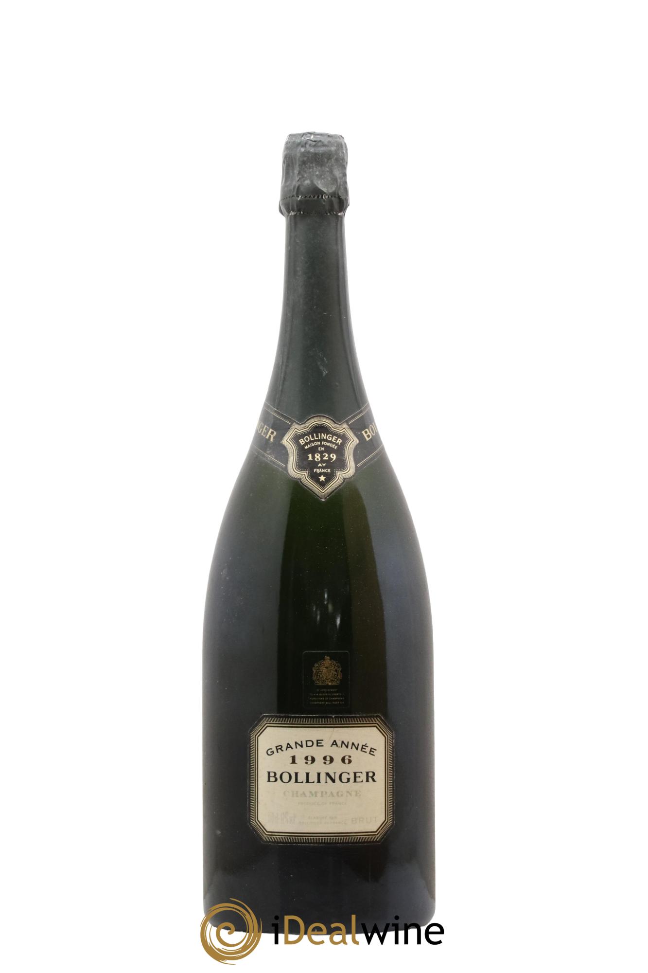 La Grande Année Brut Bollinger 1996 - Lot de 1 magnum - 1