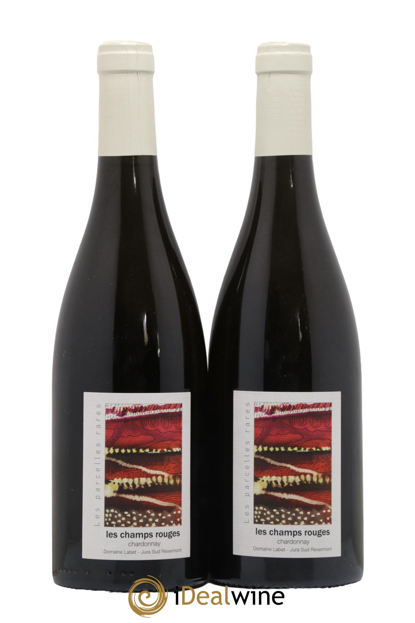 Côtes du Jura Chardonnay Les Champs Rouges Romain - Julien - Charline Labet 2018 - Lot de 2 bouteilles - 0