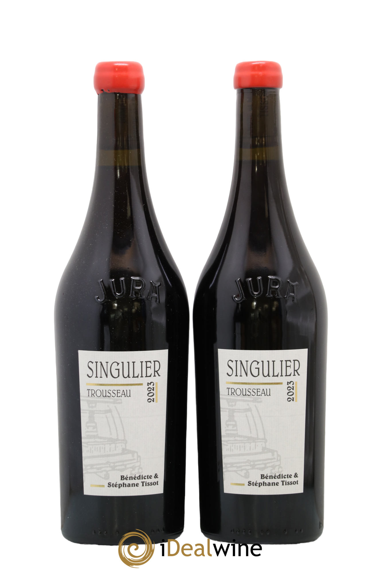 Arbois Trousseau Singulier Bénédicte et Stéphane Tissot 2023 - Lot de 2 bouteilles - 0