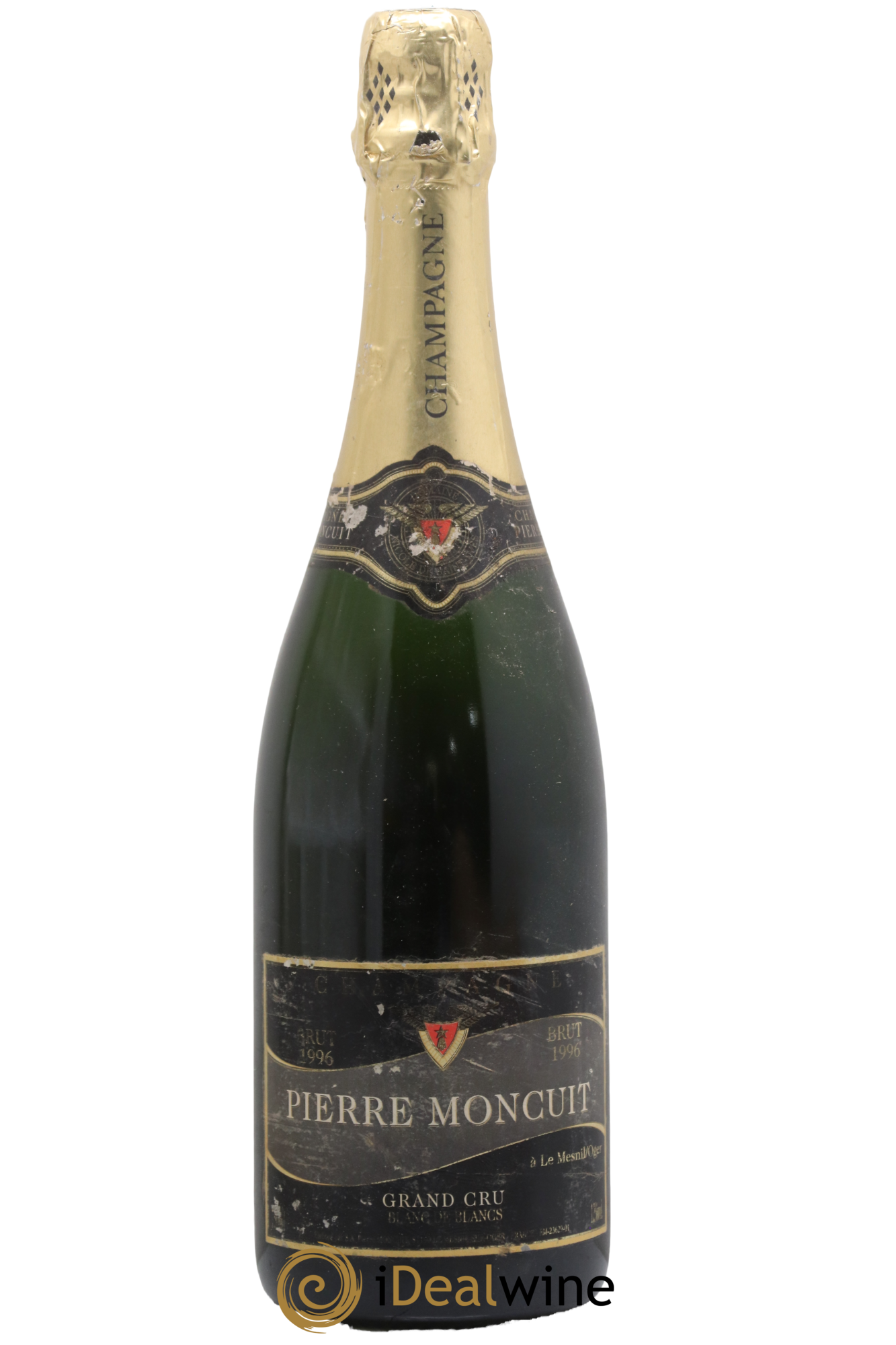 Champagne Grand Cru Brut Blanc De Blancs Robert Moncuit 1996 - Lot of 1 bottle - 0