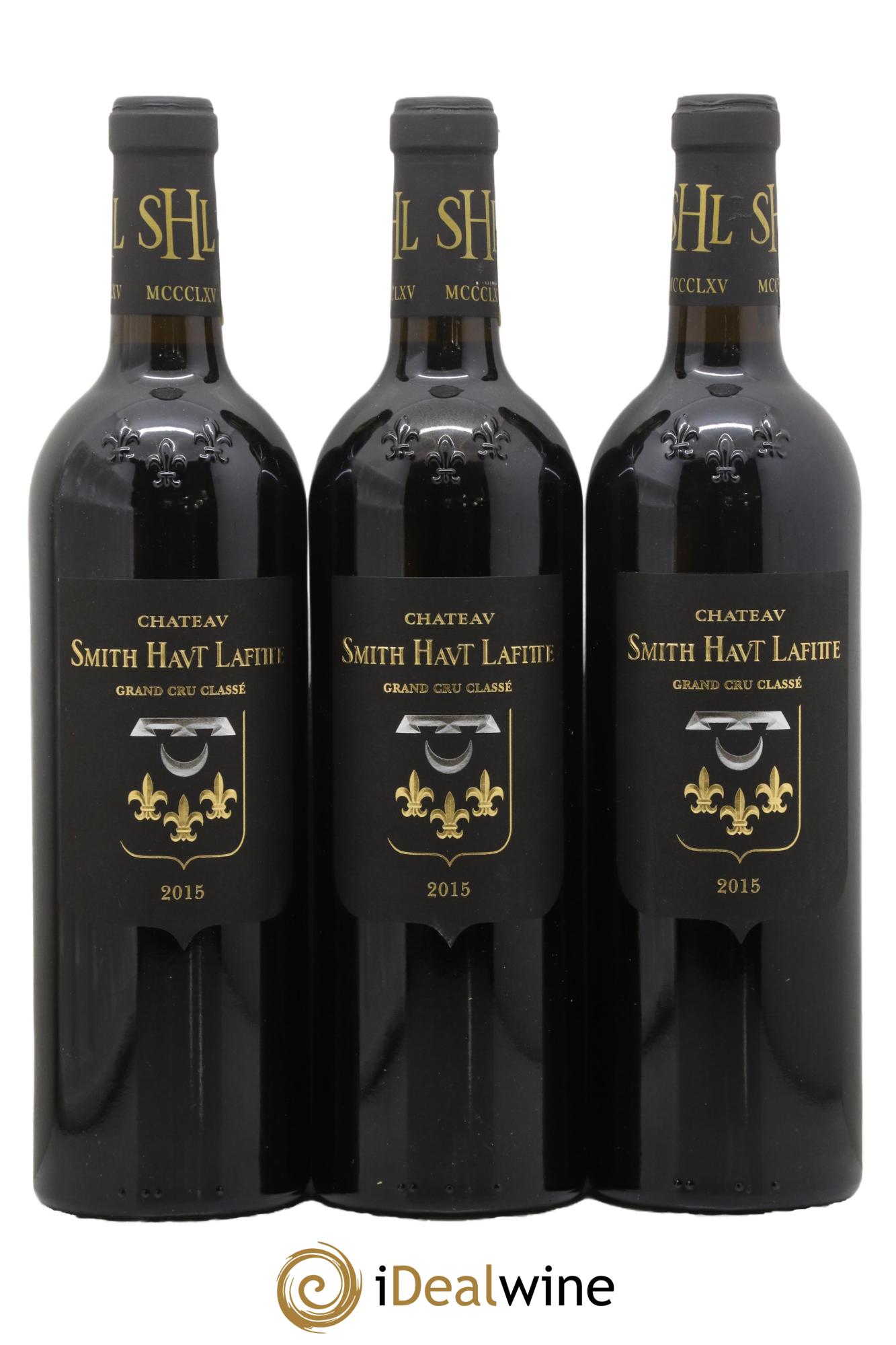 Château Smith Haut Lafitte Cru Classé de Graves 2015 - Lot of 3 bottles - 0