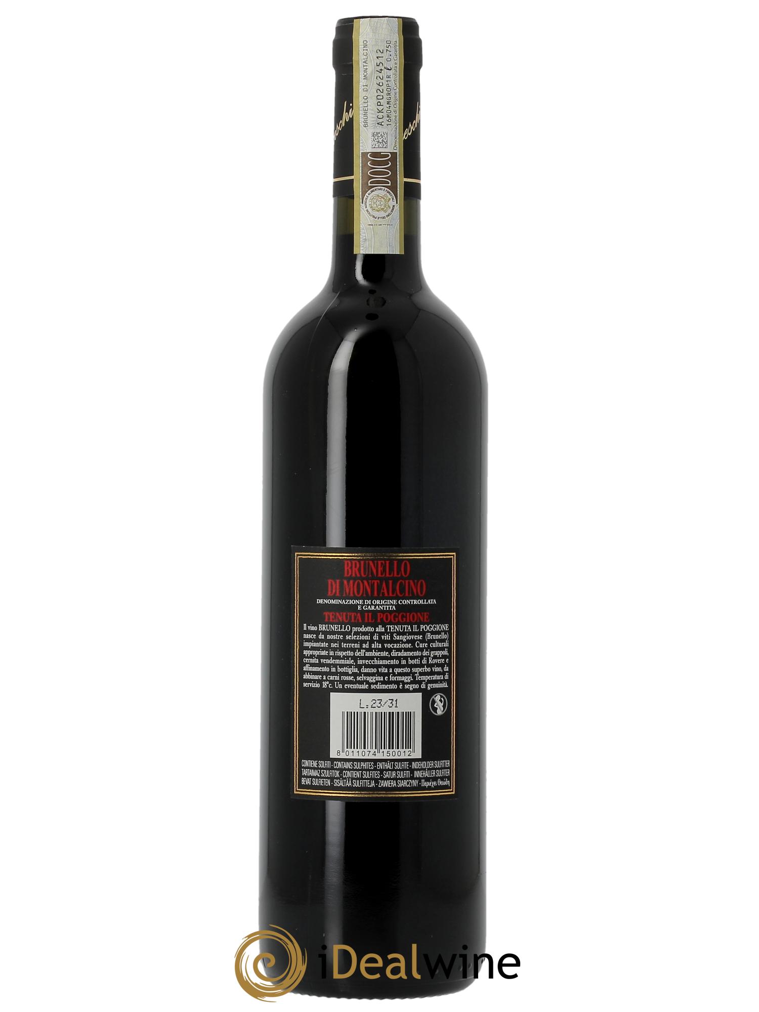 Brunello di Montalcino DOCG Il Poggione Lavinio Franceschi 2018 - Lot of 1 bottle - 1
