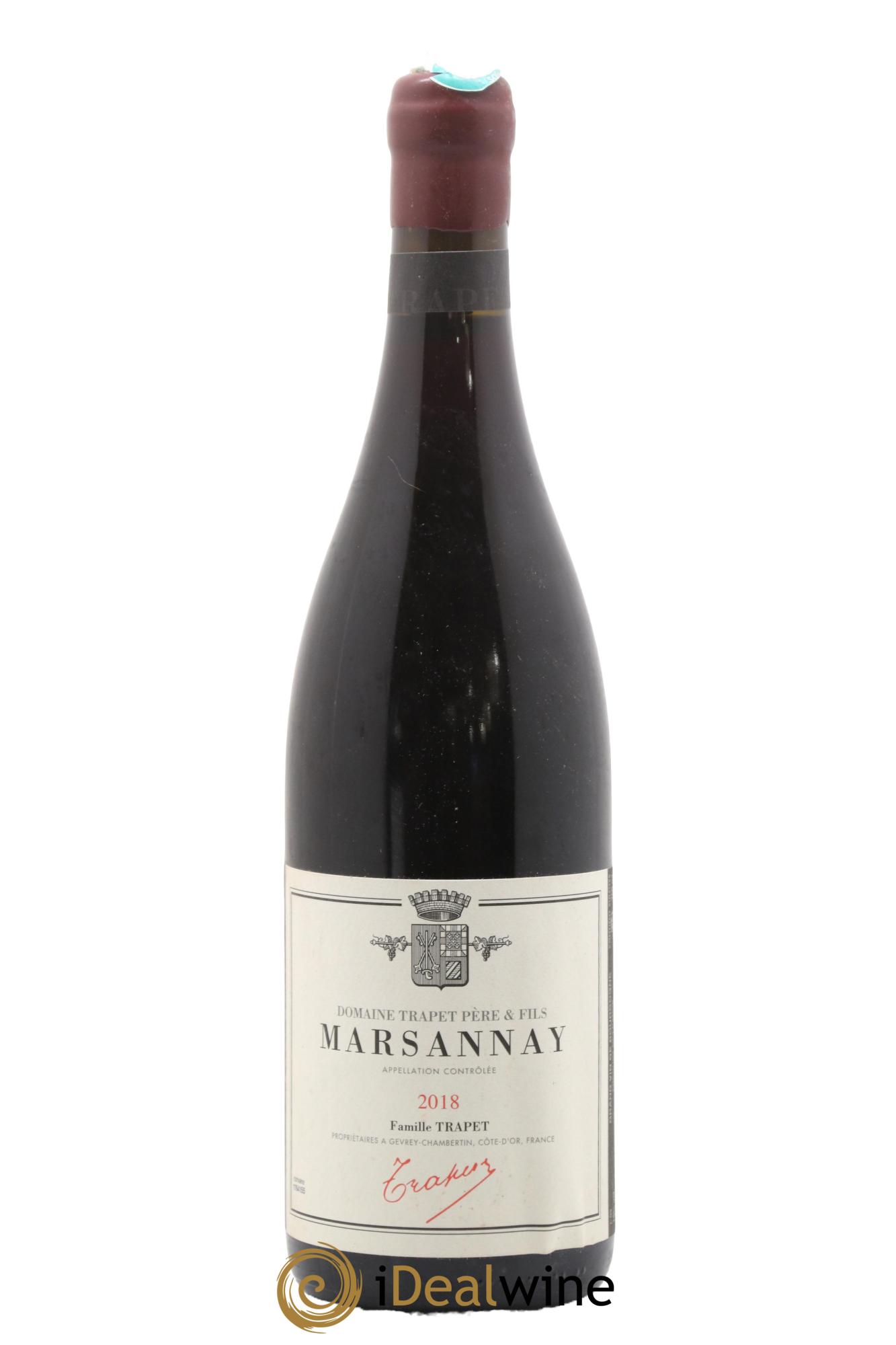 Marsannay Domaine Trapet 2018 - Lot de 1 bouteille - 0