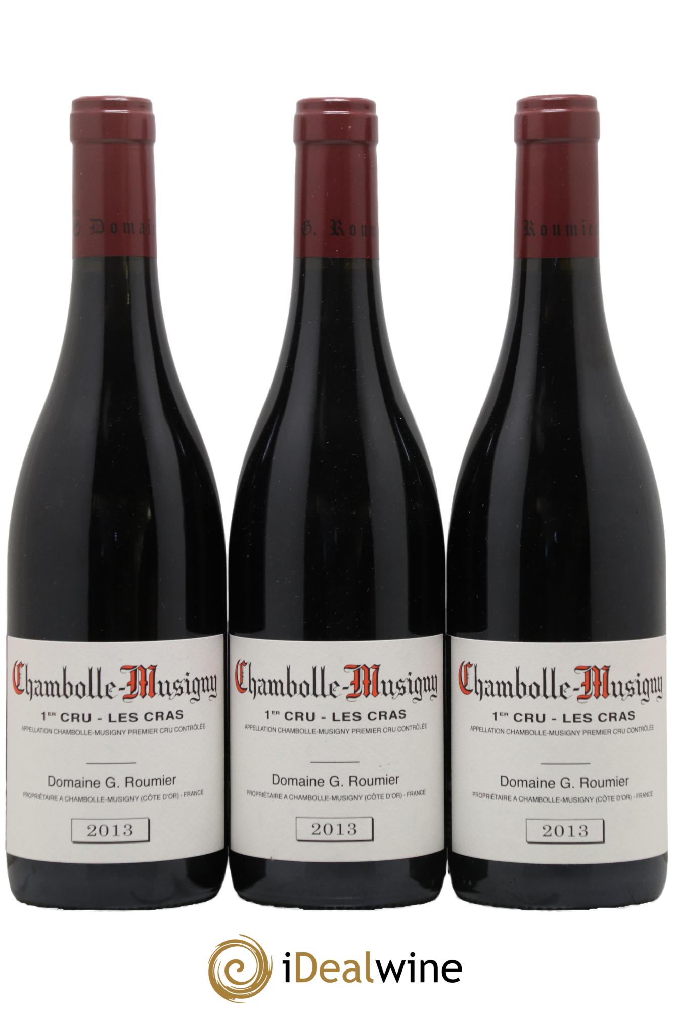 Chambolle-Musigny 1er Cru Les Cras Georges Roumier (Domaine) 2013 - Lot of 3 bottles - 0