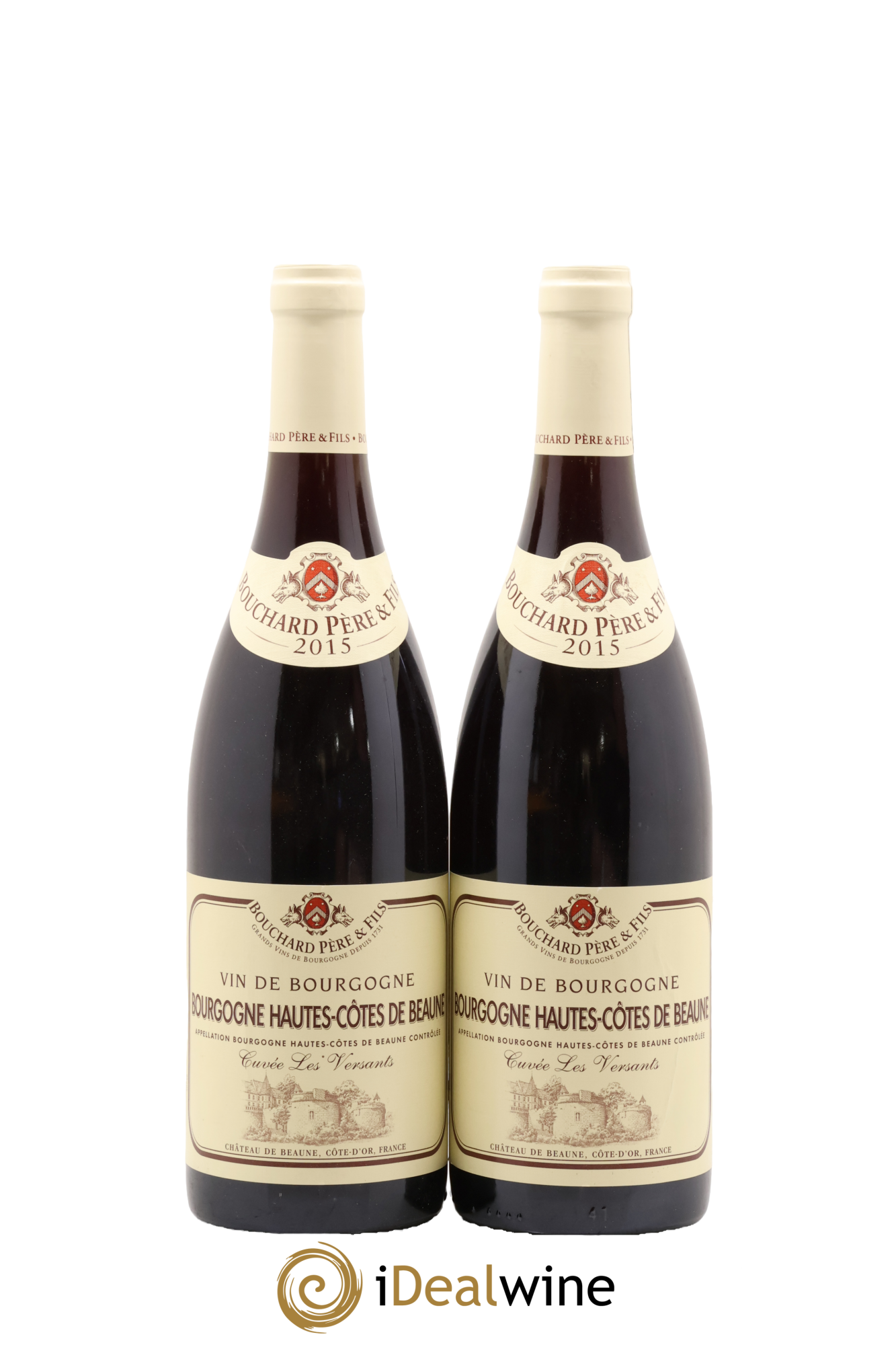 Hautes-Côtes de Beaune Cuvée Les Versants Bouchard Père & Fils 2015 - Posten von 2 Flaschen - 0