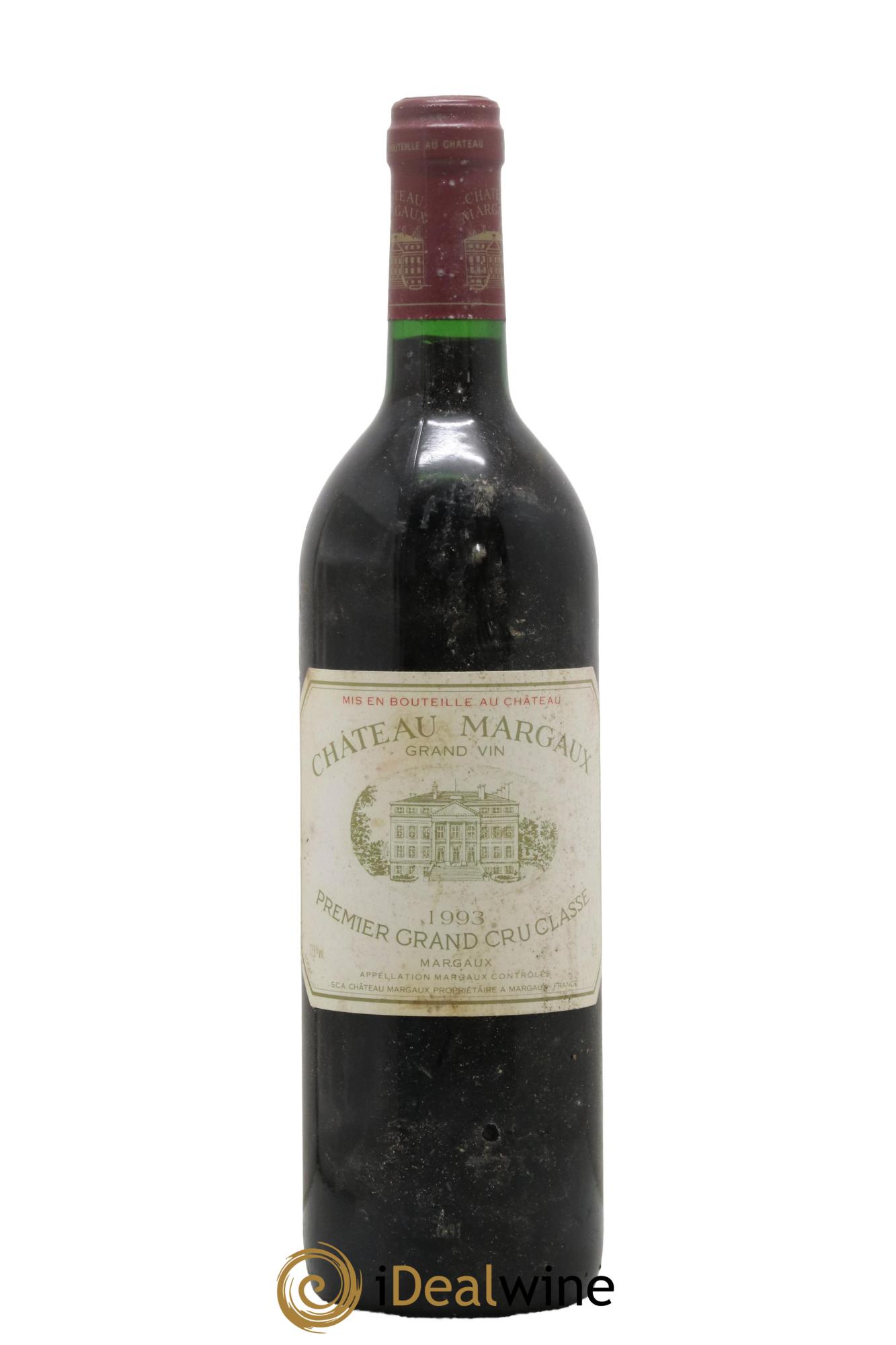 Château Margaux 1er Grand Cru Classé 1993 - Lotto di 1 bottiglia - 0