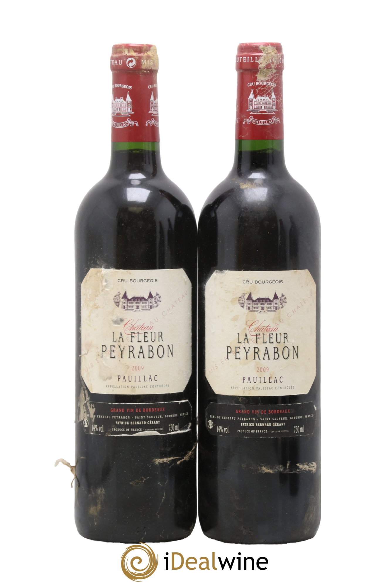 Château La Fleur Peyrabon Cru Bourgeois 2009 - Lot de 2 bouteilles - 0