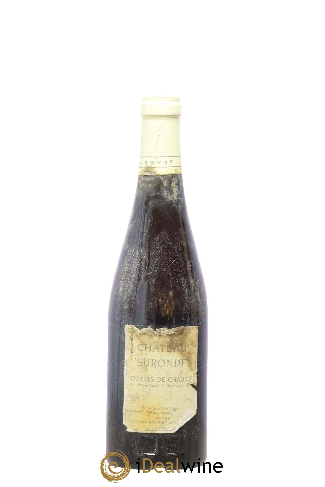 Quarts de Chaume Château de Suronde 1995 - Lot of 1 500ml format  - 1