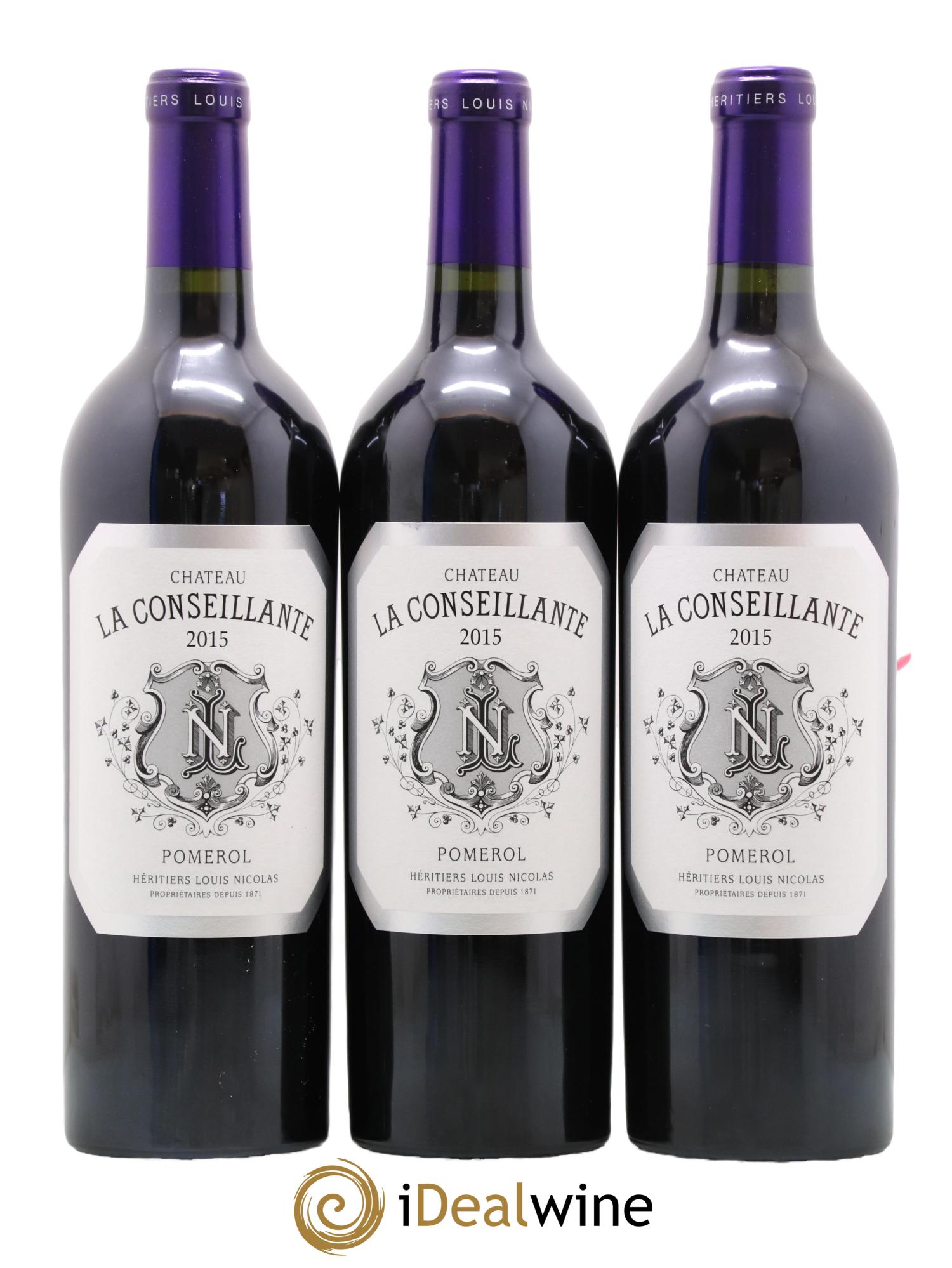 Château la Conseillante 2015 - Lot de 3 bouteilles - 0
