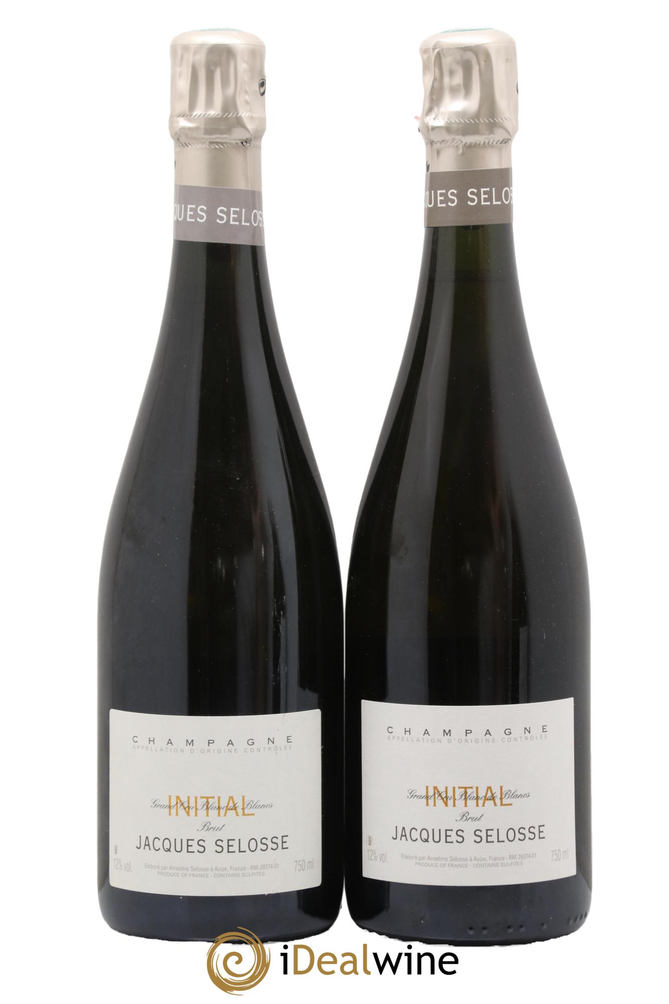 Initial Brut Jacques Selosse - Lot de 2 bouteilles - 0