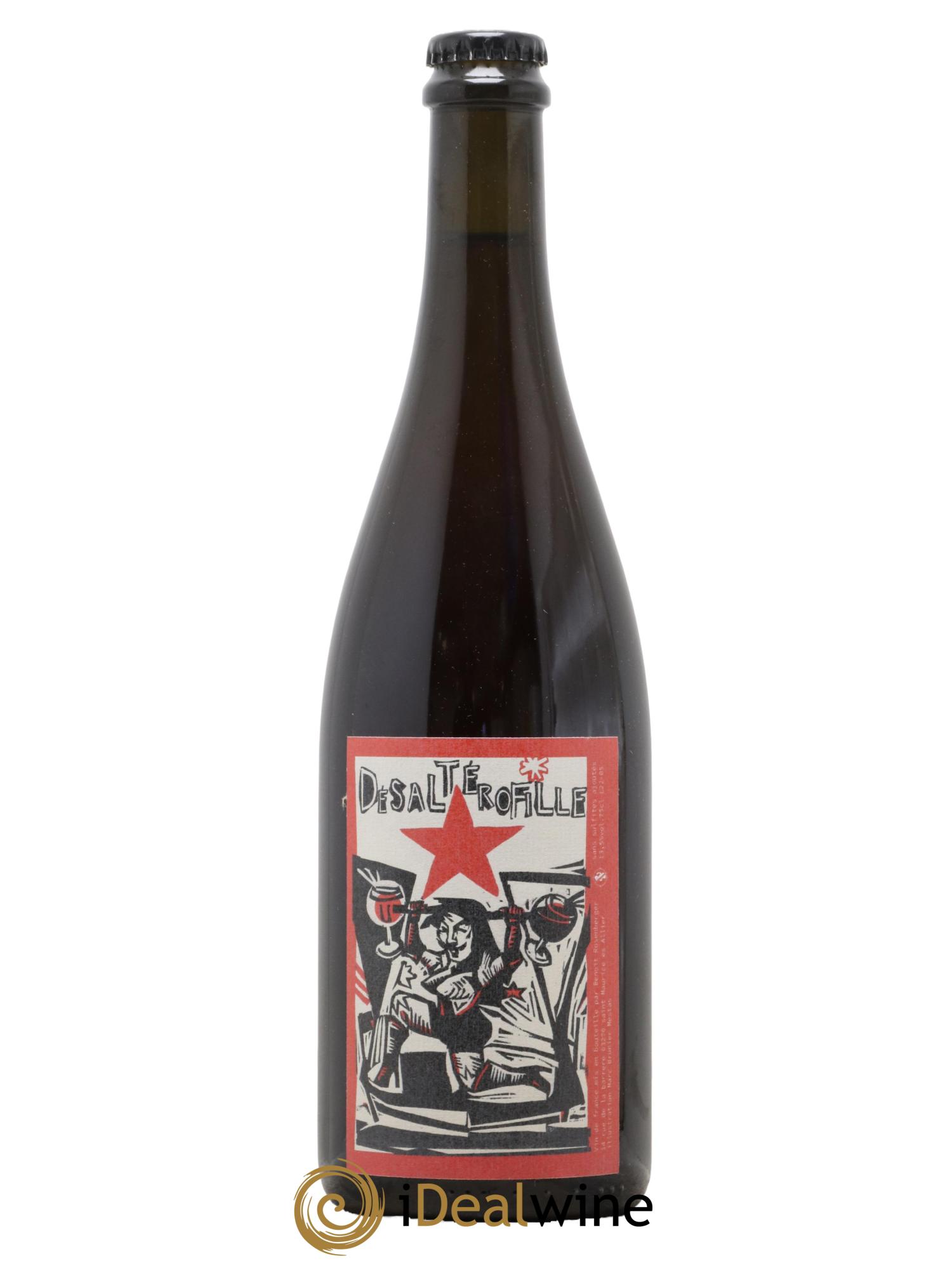 Vin de France Verre de Terre Désaltérofilles Benoit Rosenberger 2022 - Lot de 1 bouteille - 0