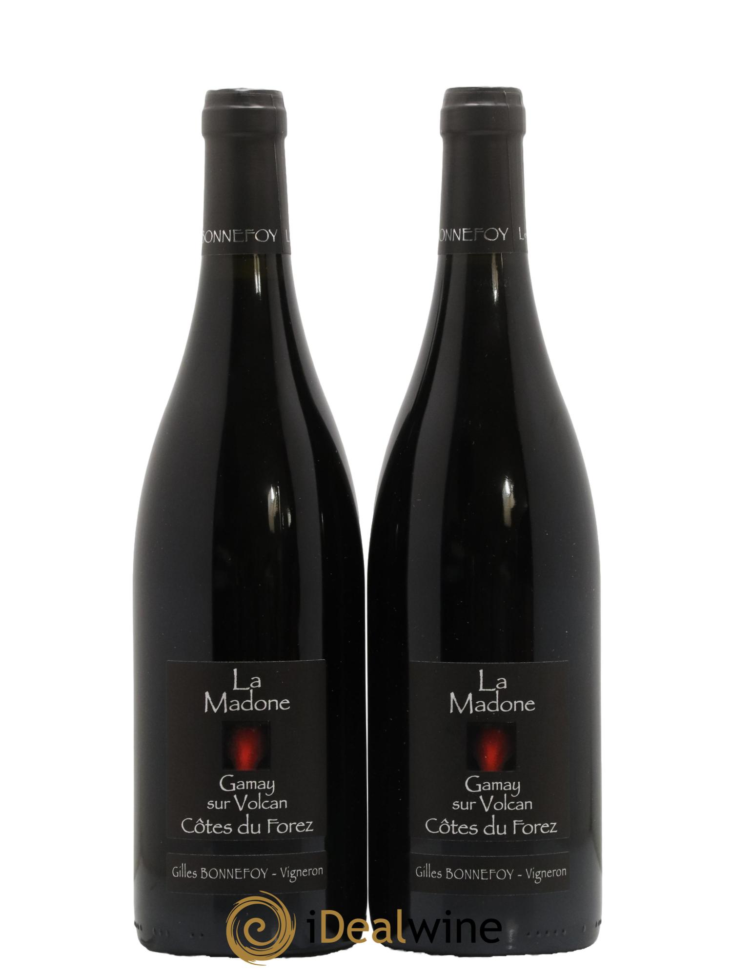 Vin de France Cotes du Forez Les Vins de la Madone La Madone Domaine Gilles Bonnefoy 2021 - Lot de 2 bouteilles - 0
