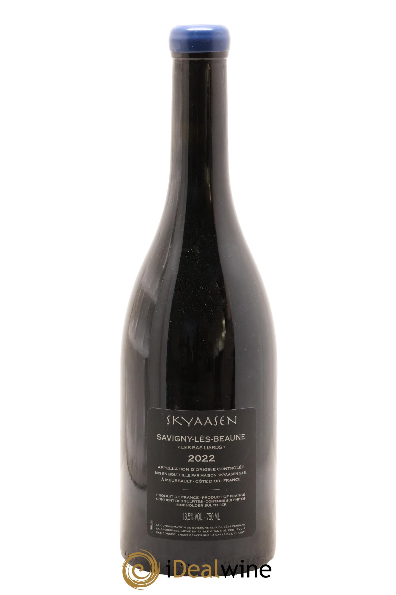 Savigny-lès-Beaune Les Bas Liards Maison Skyaasen 2022 - Posten von 1 Flasche - 1