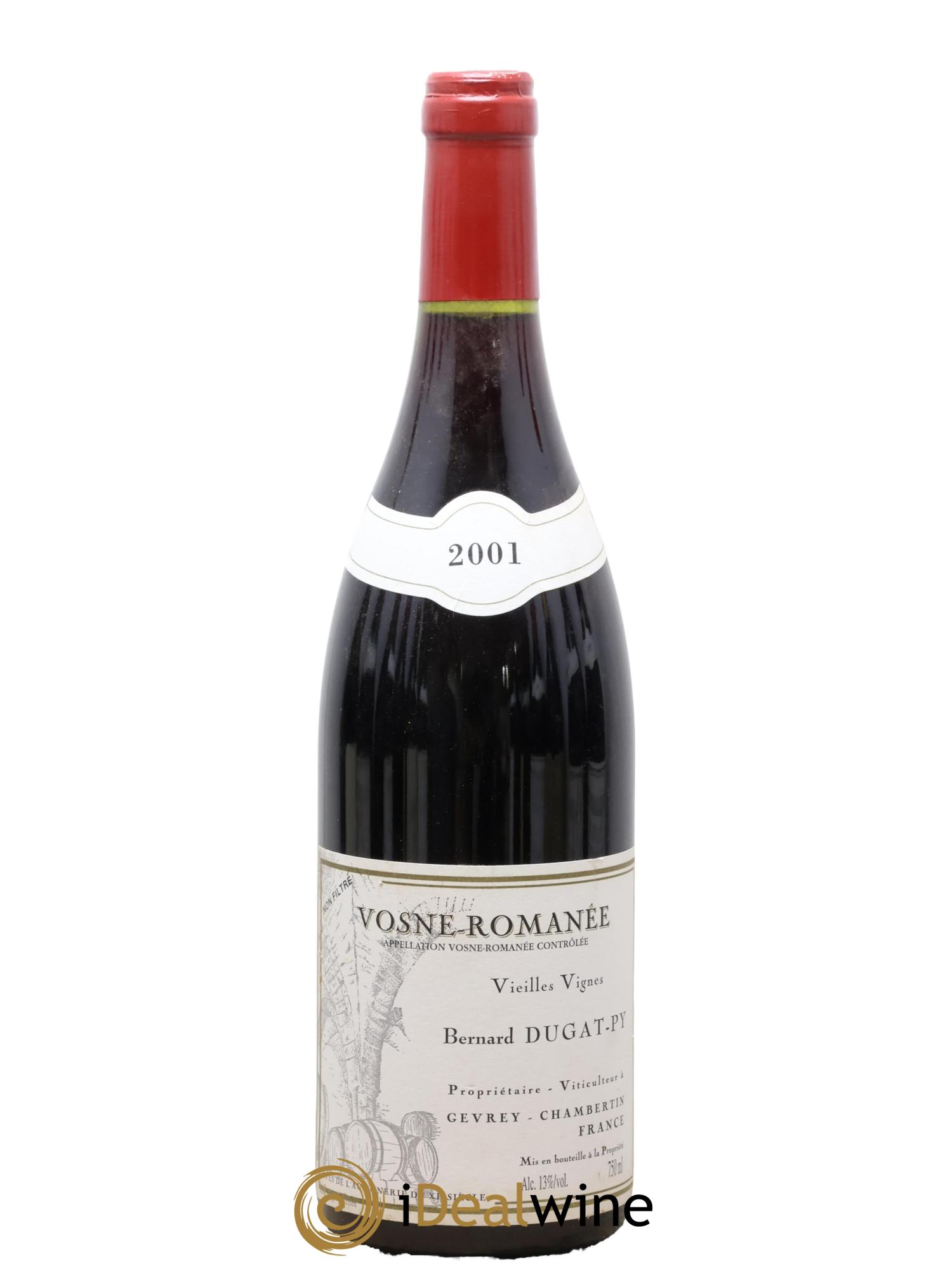 Vosne-Romanée Vieilles Vignes Dugat-Py 2001 - Lot of 1 bottle - 0