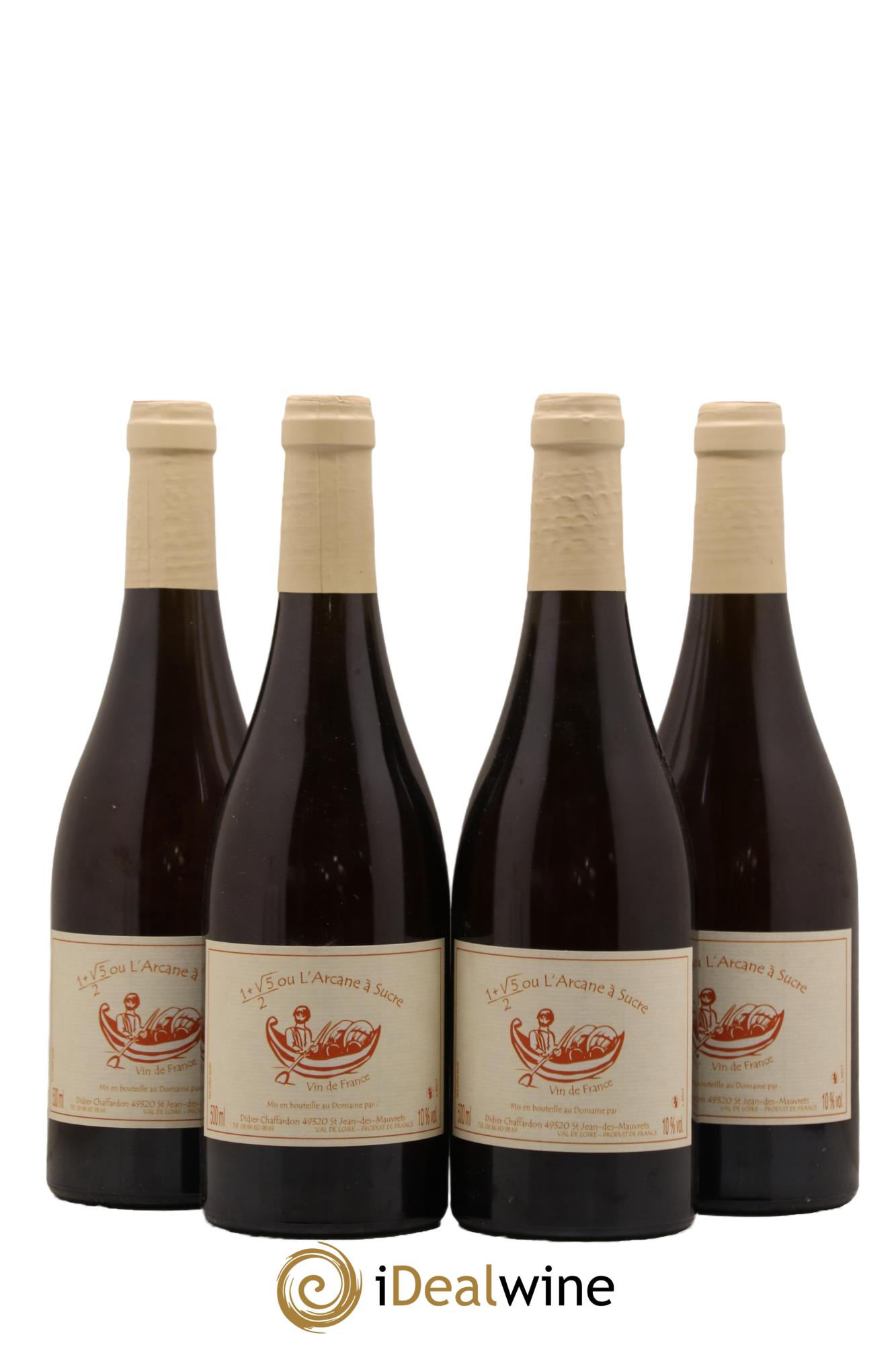 Vin de France L Arcane a Sucre Domaine Didier Chaffardon 2017 - Lot de 4 format 50cls - 0