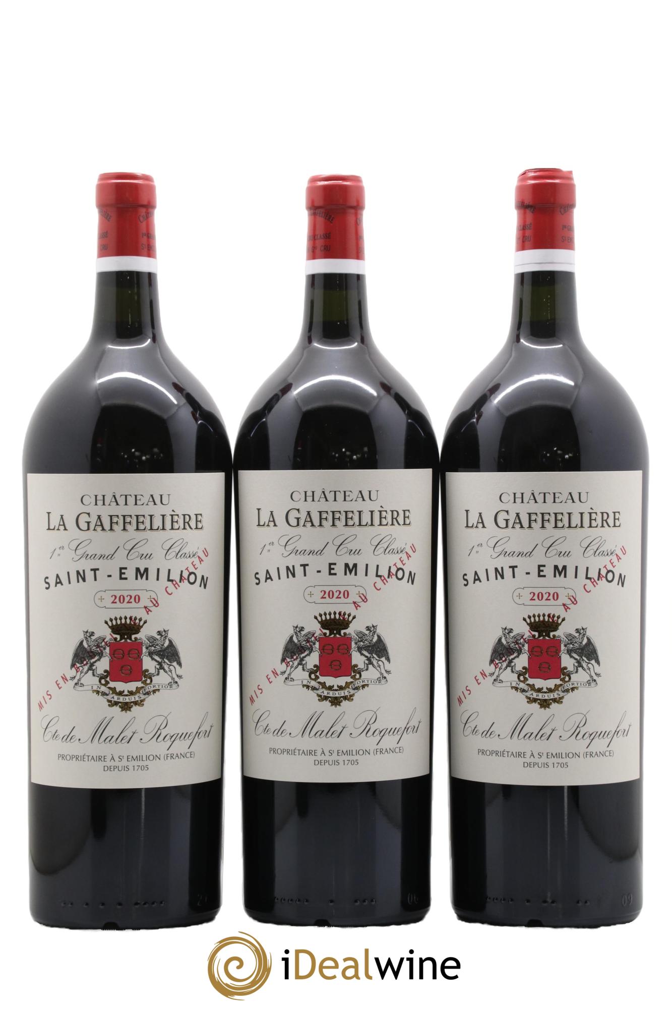 Château la Gaffelière 1er Grand Cru Classé B 2020 - Lotto di 6 magnum - 2