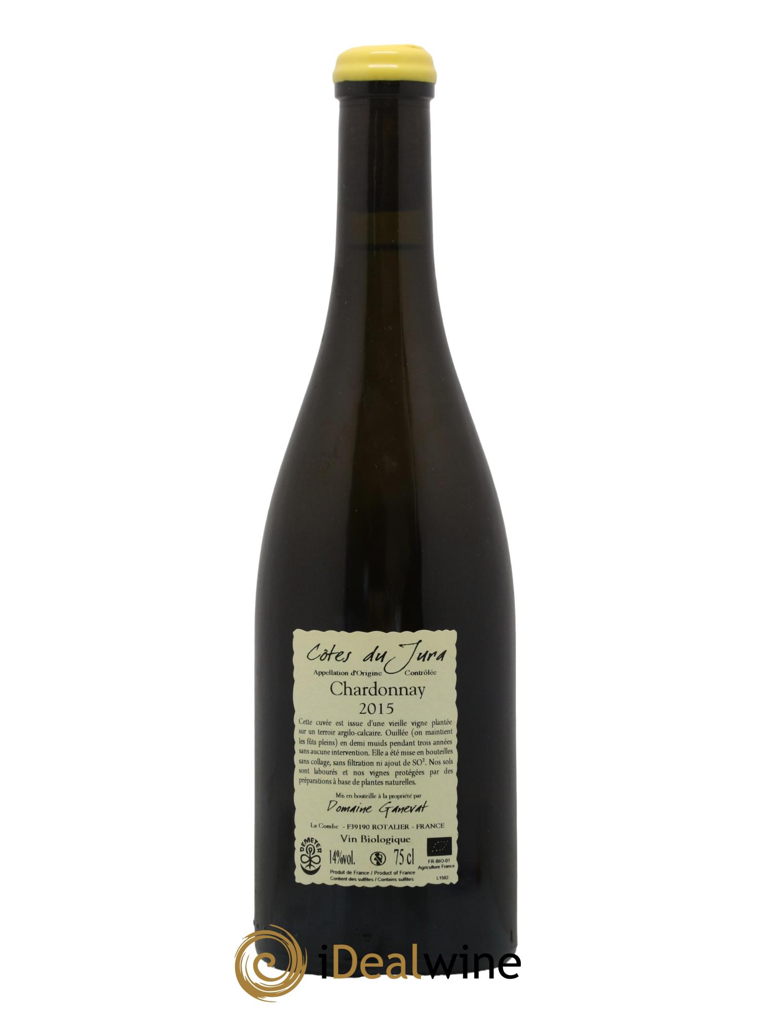 Côtes du Jura Les Chamois du Paradis Jean-François Ganevat (Domaine) 2015 - Lot de 1 bouteille - 1