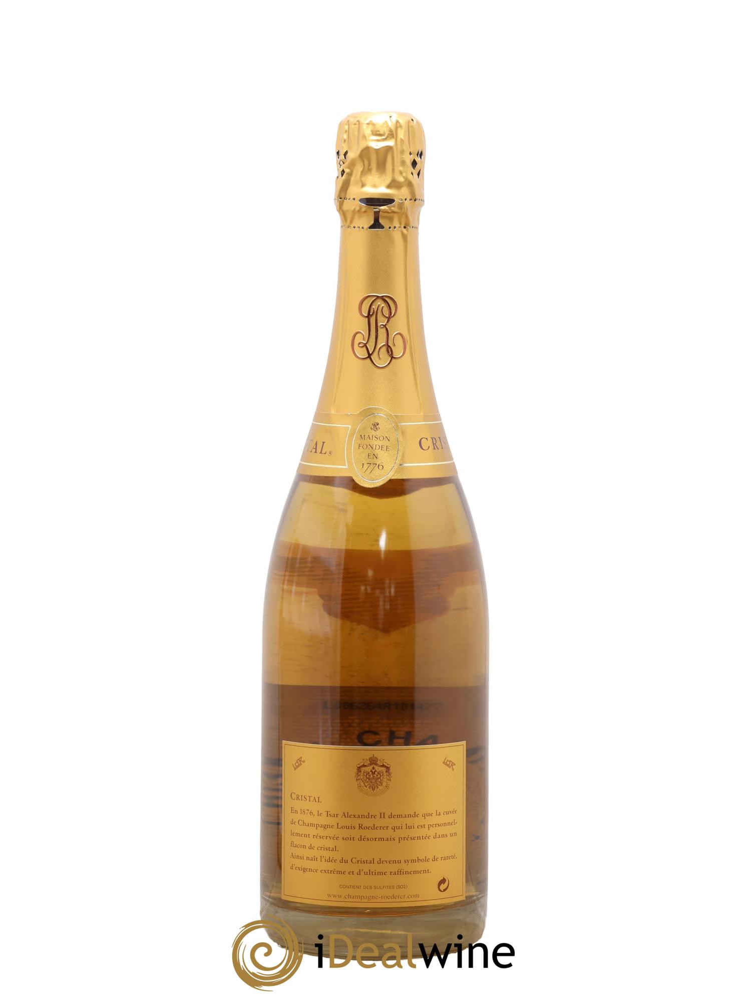 Cristal Louis Roederer 2000 - Lot de 1 bouteille - 1